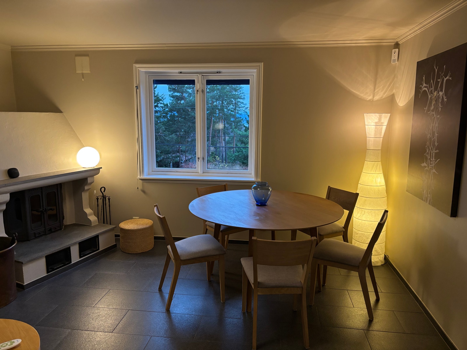 Godt med sitteplass for gjester