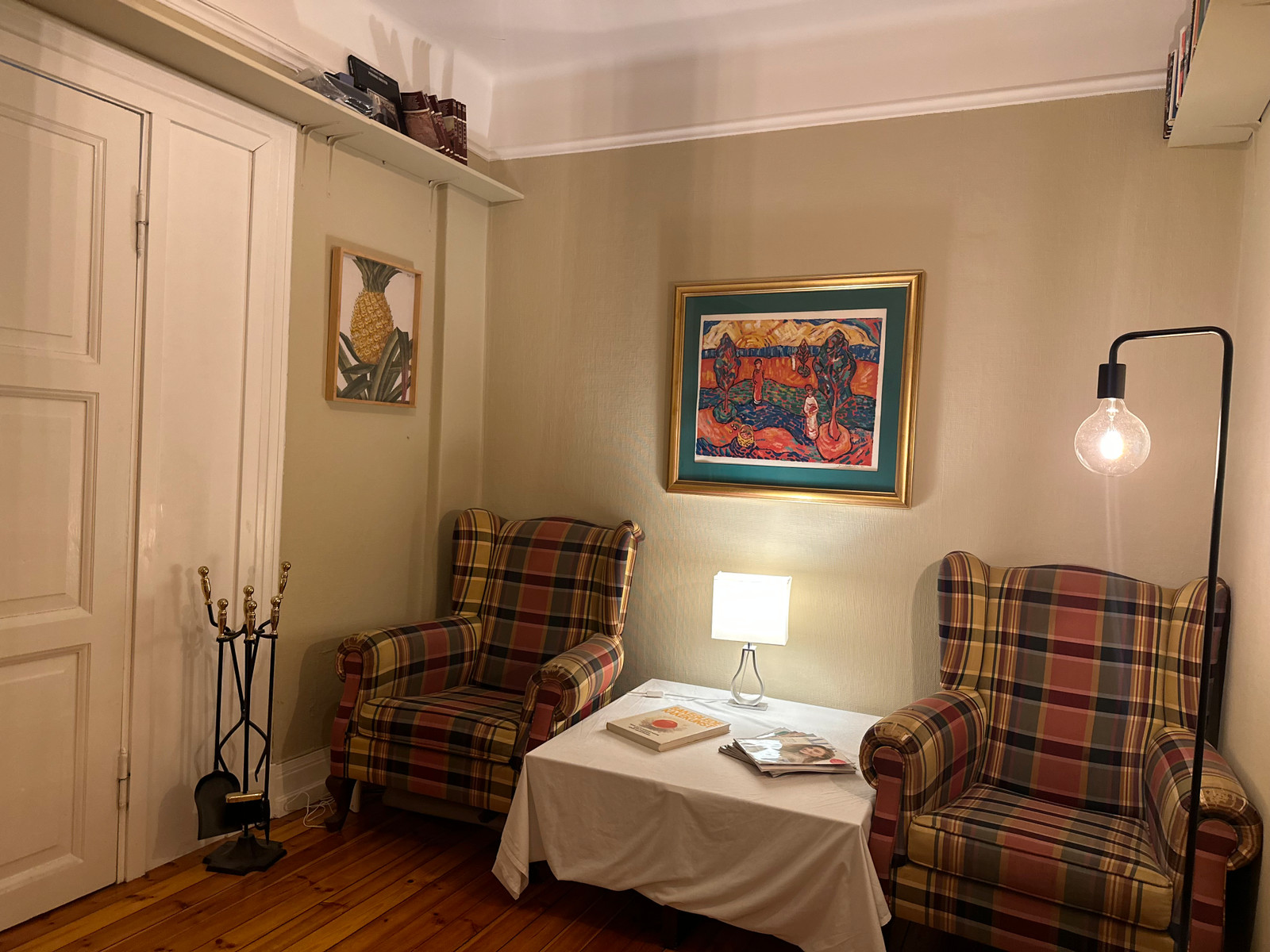 fellesrom  som er møblert