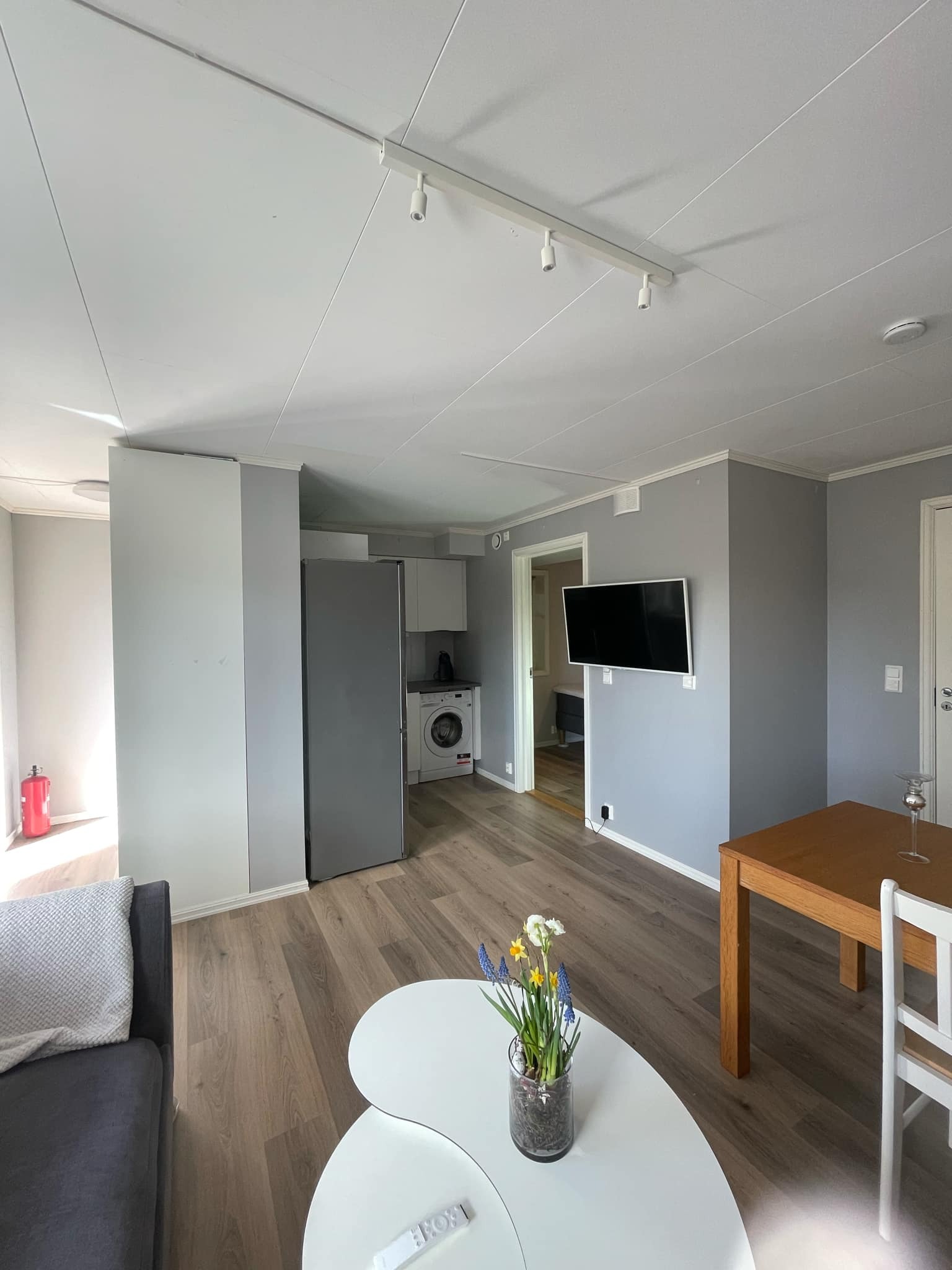 Møblert i stue er ikke med i leiepris