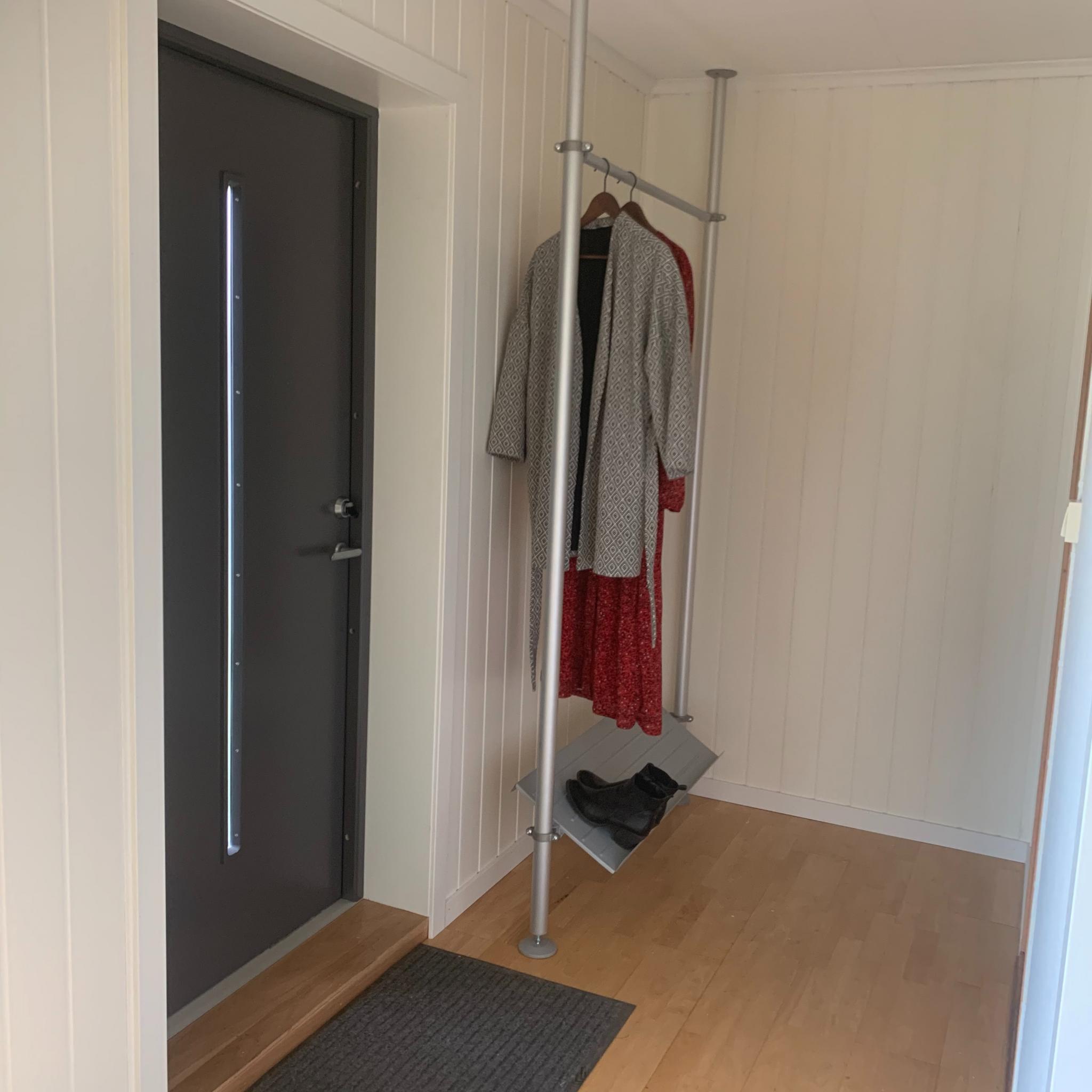 Lys og praktisk entré