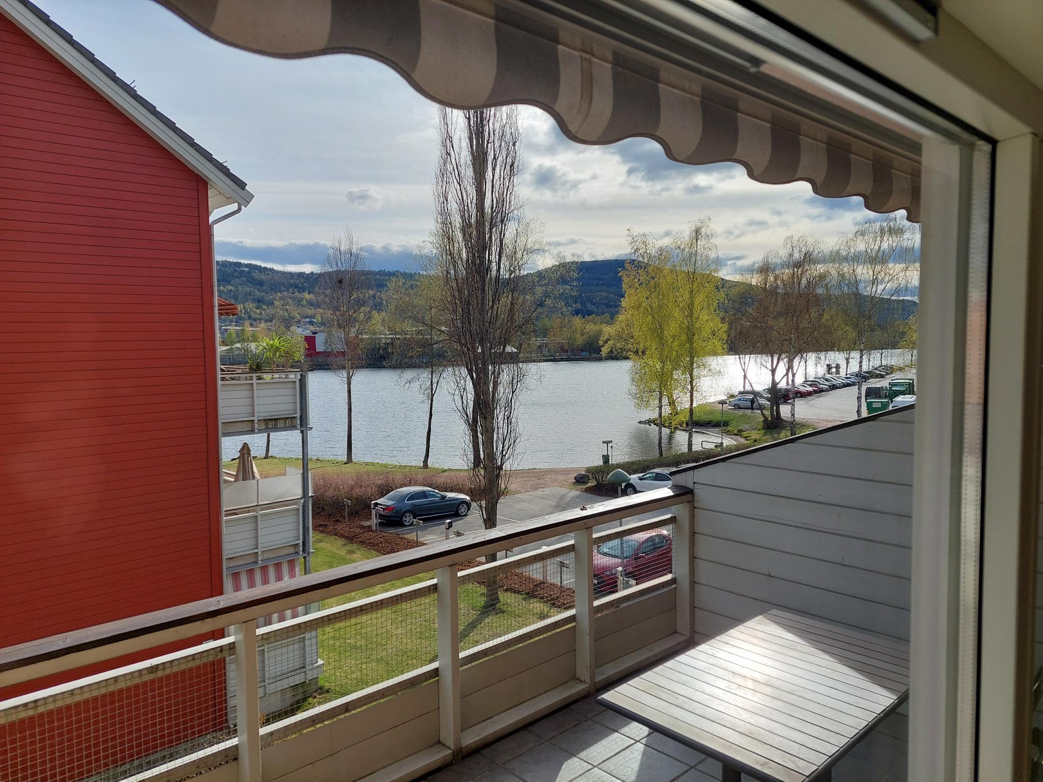 Utsikt fra balkongen