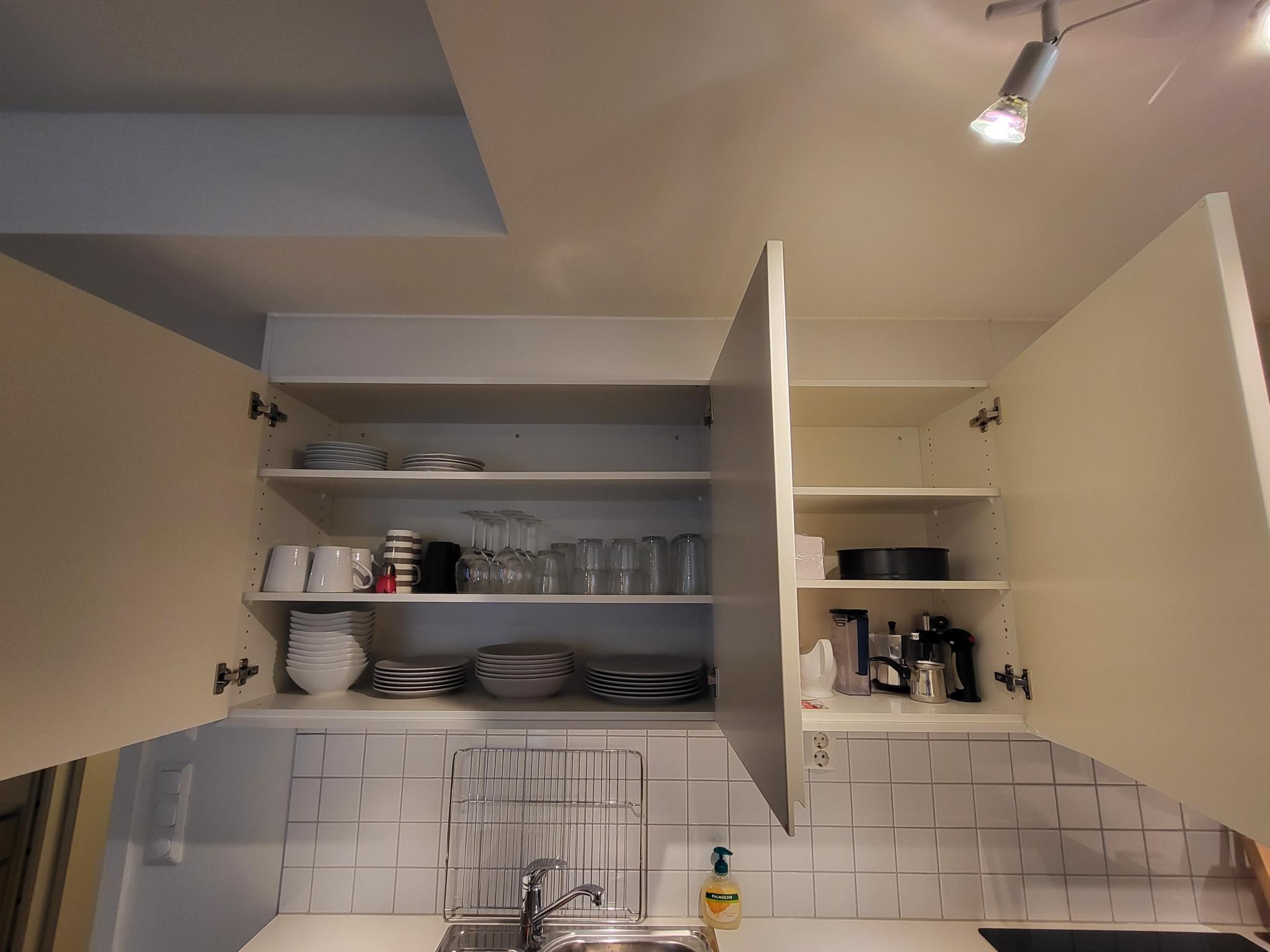 kjøkken utstyr følger med.