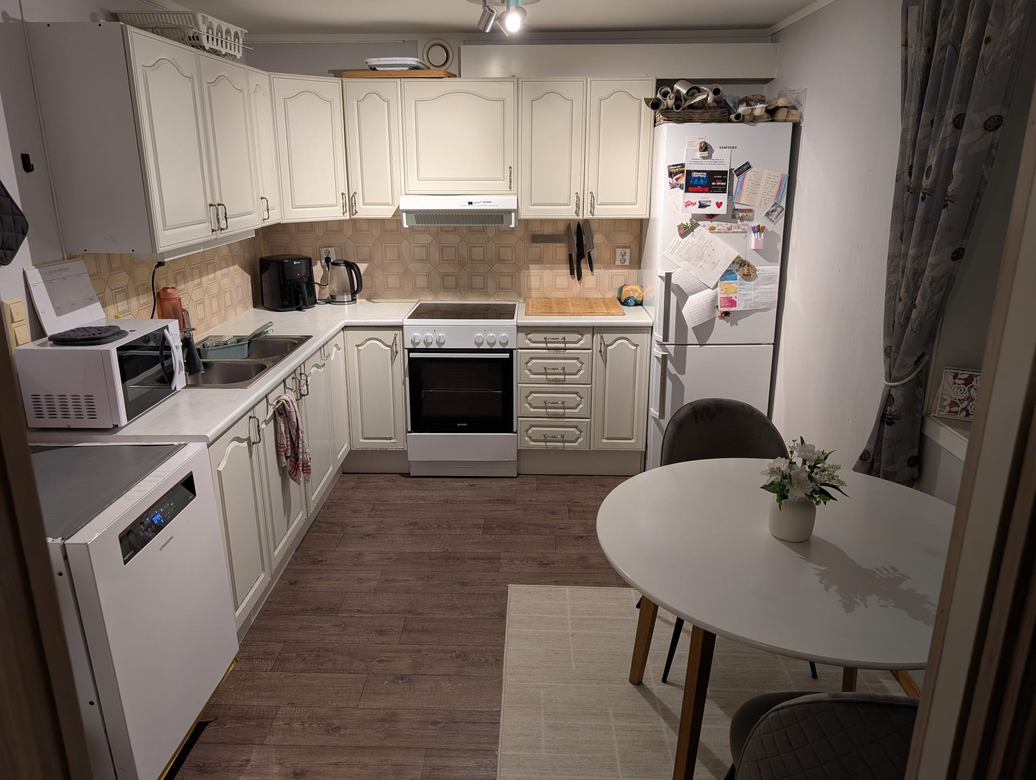 Kjøkken med god plass