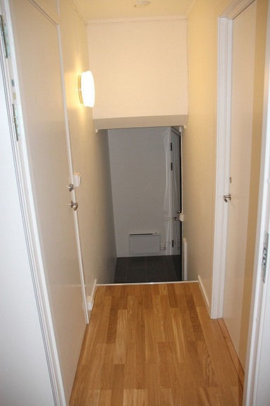 Inngang sluse er felles og skal ikke brukes til oppbevaring, sko etc.