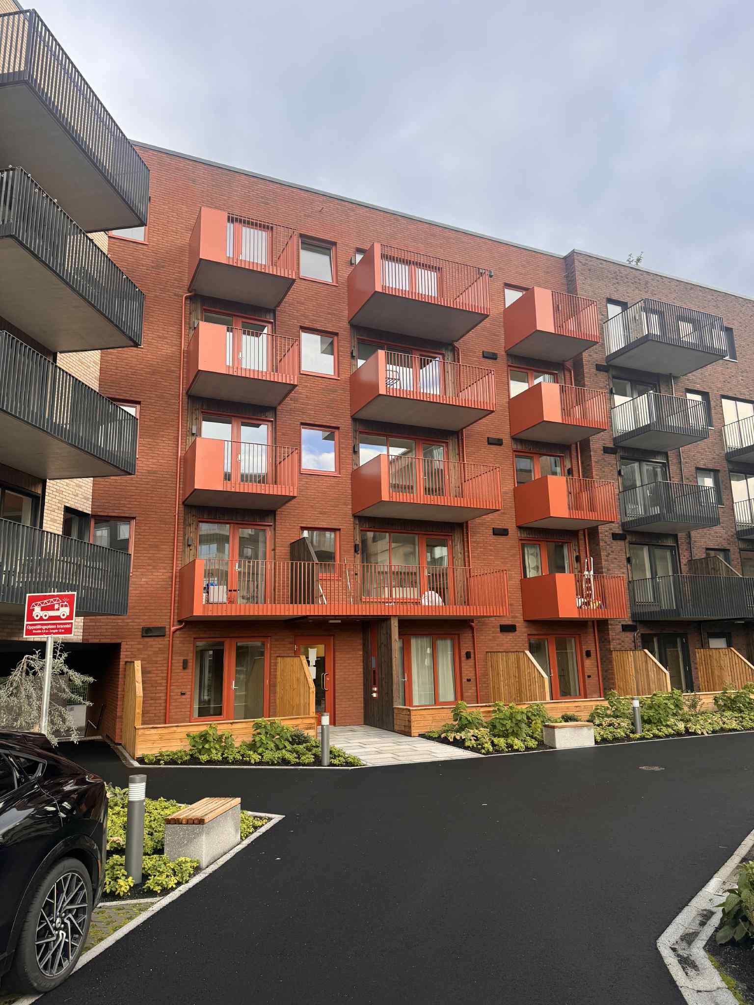 leiligheten er på 3. etg