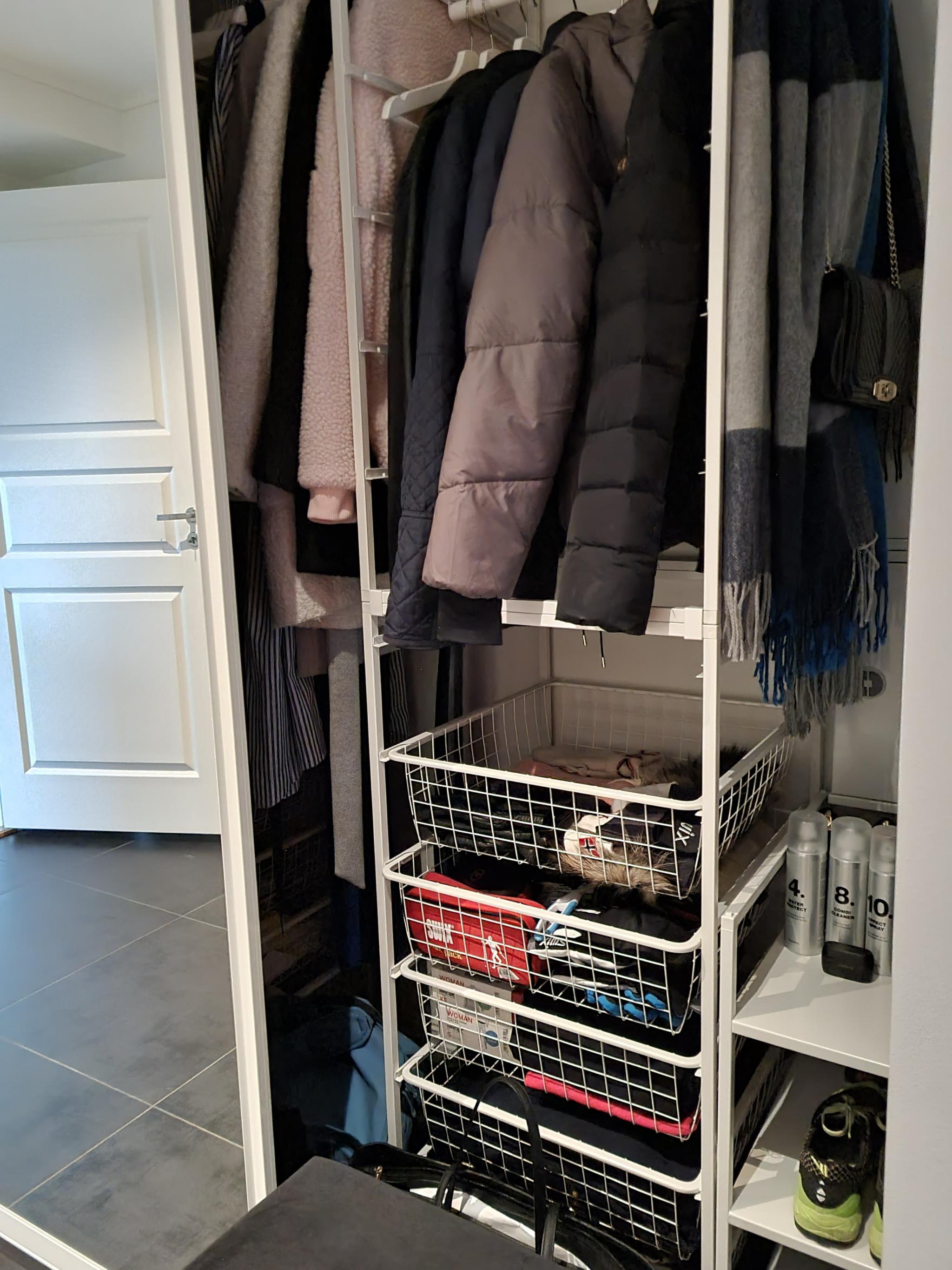 Oppbevaring i entré