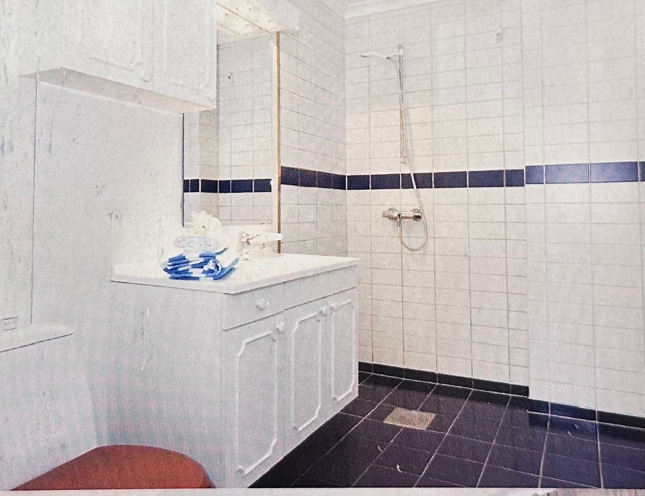 Bad med wc, dusj og servant