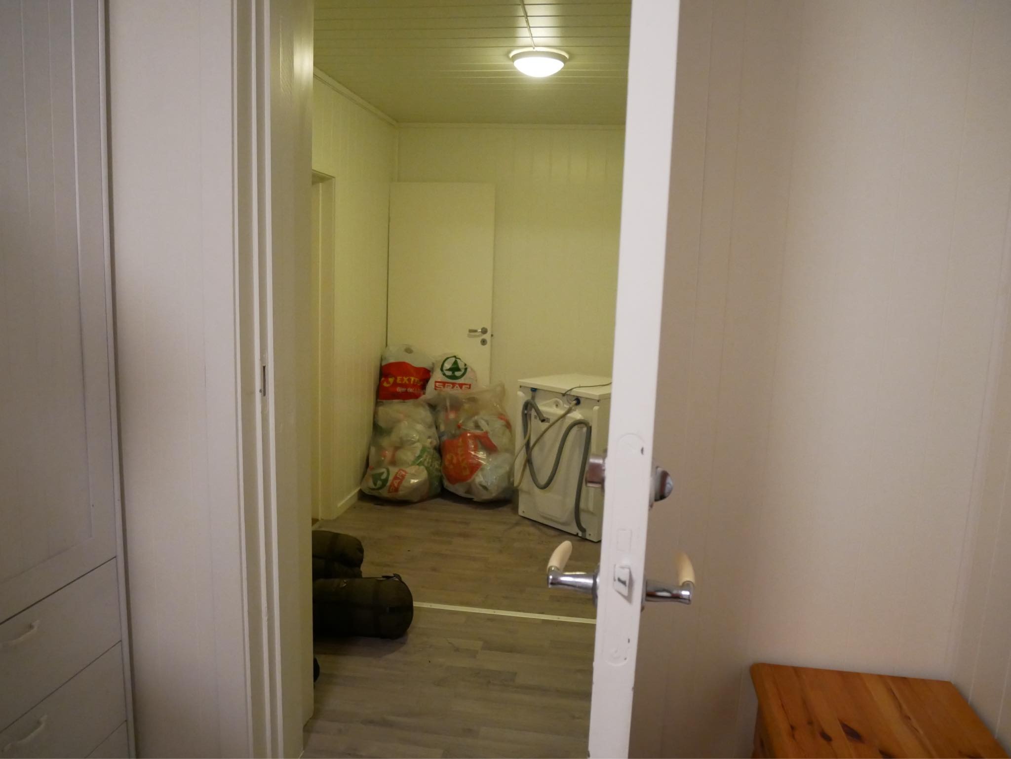 Liten bod mellom soverom