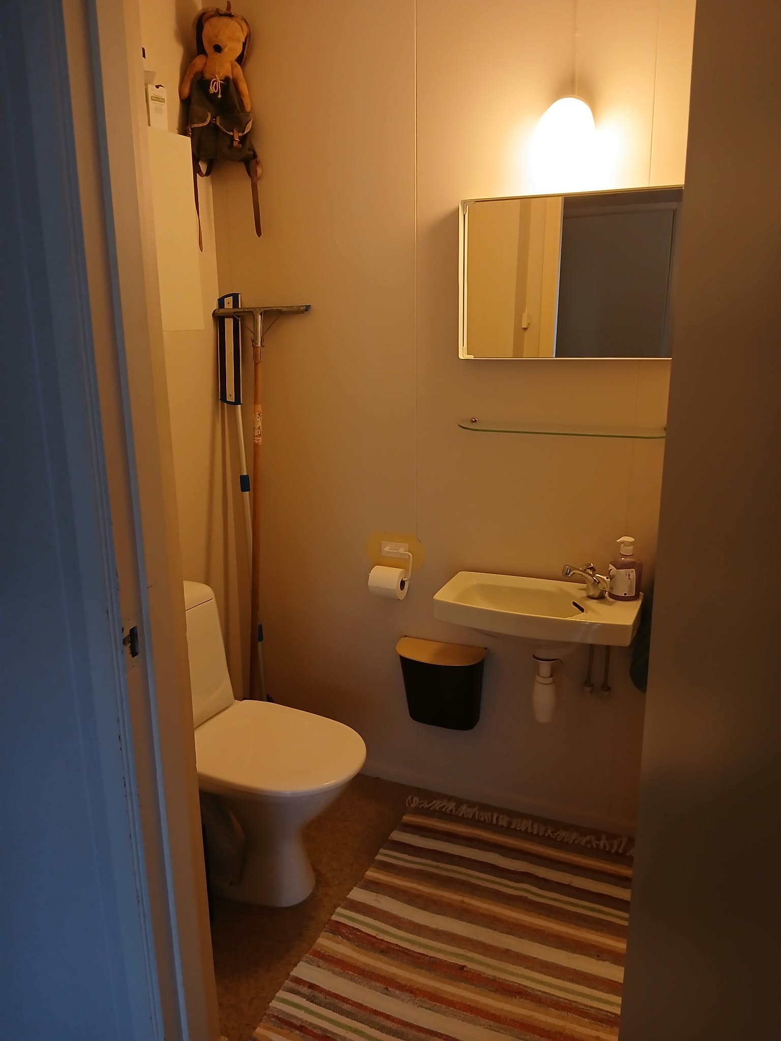 Separat wc og vask