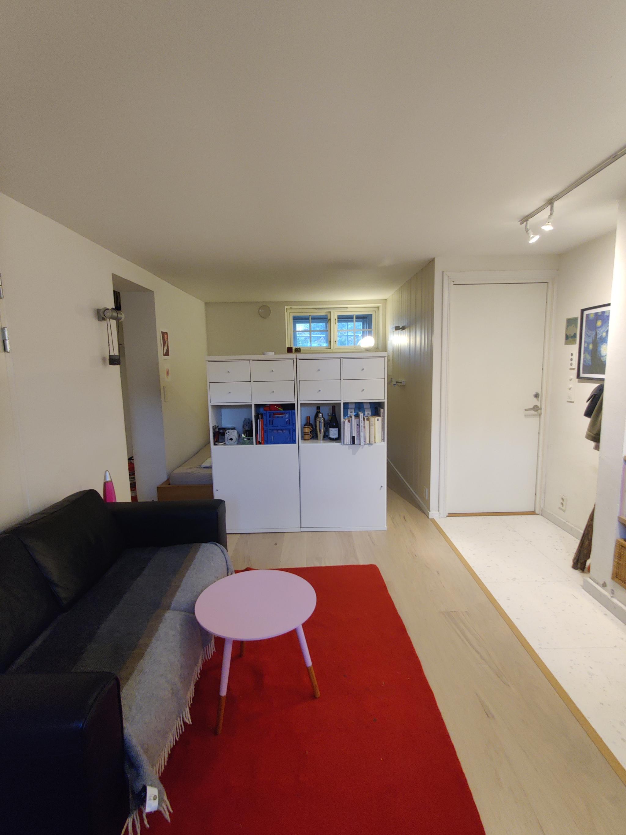 Studioleilighet sovealkove