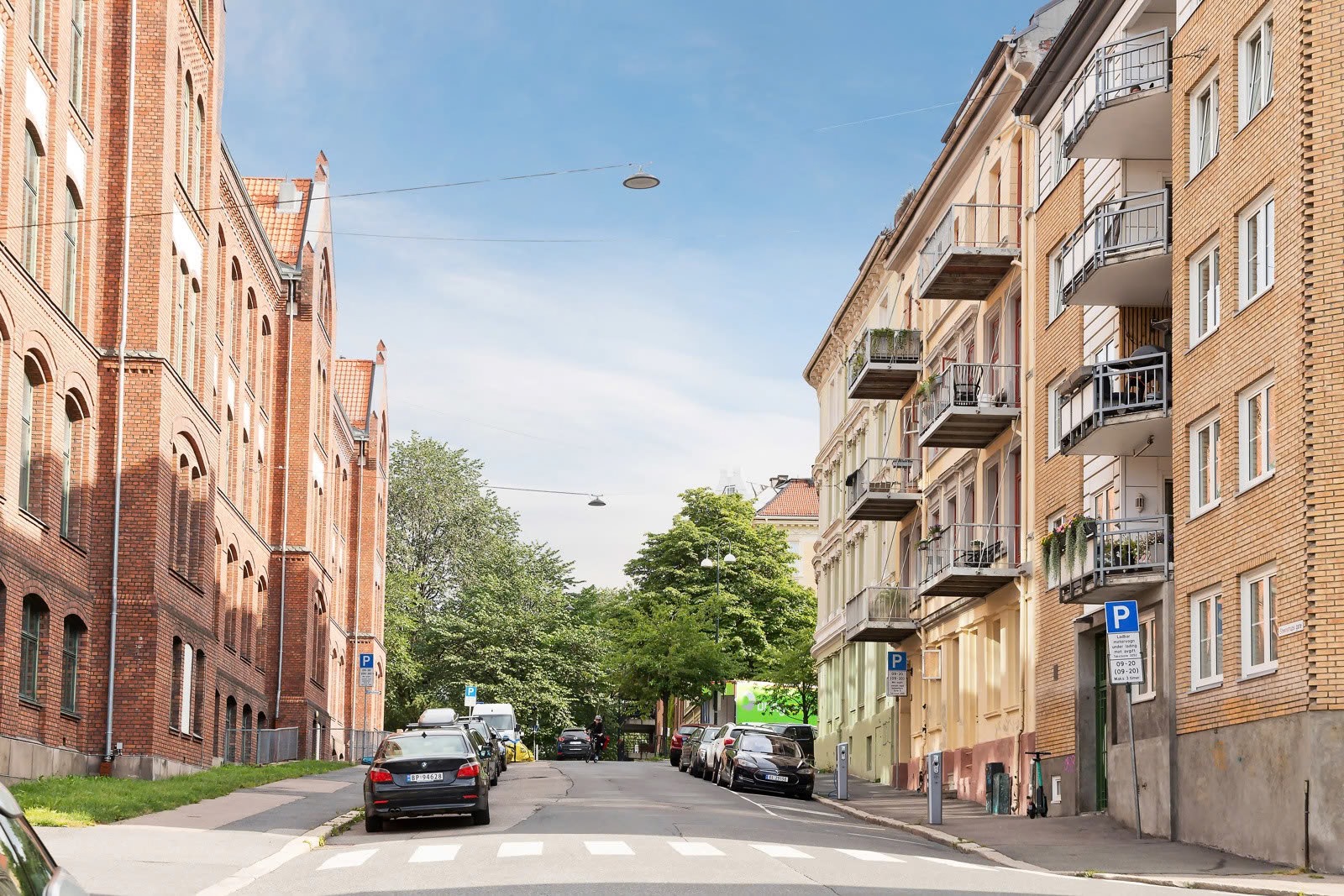 Steenstrups gate ligger rett ved foss skole 