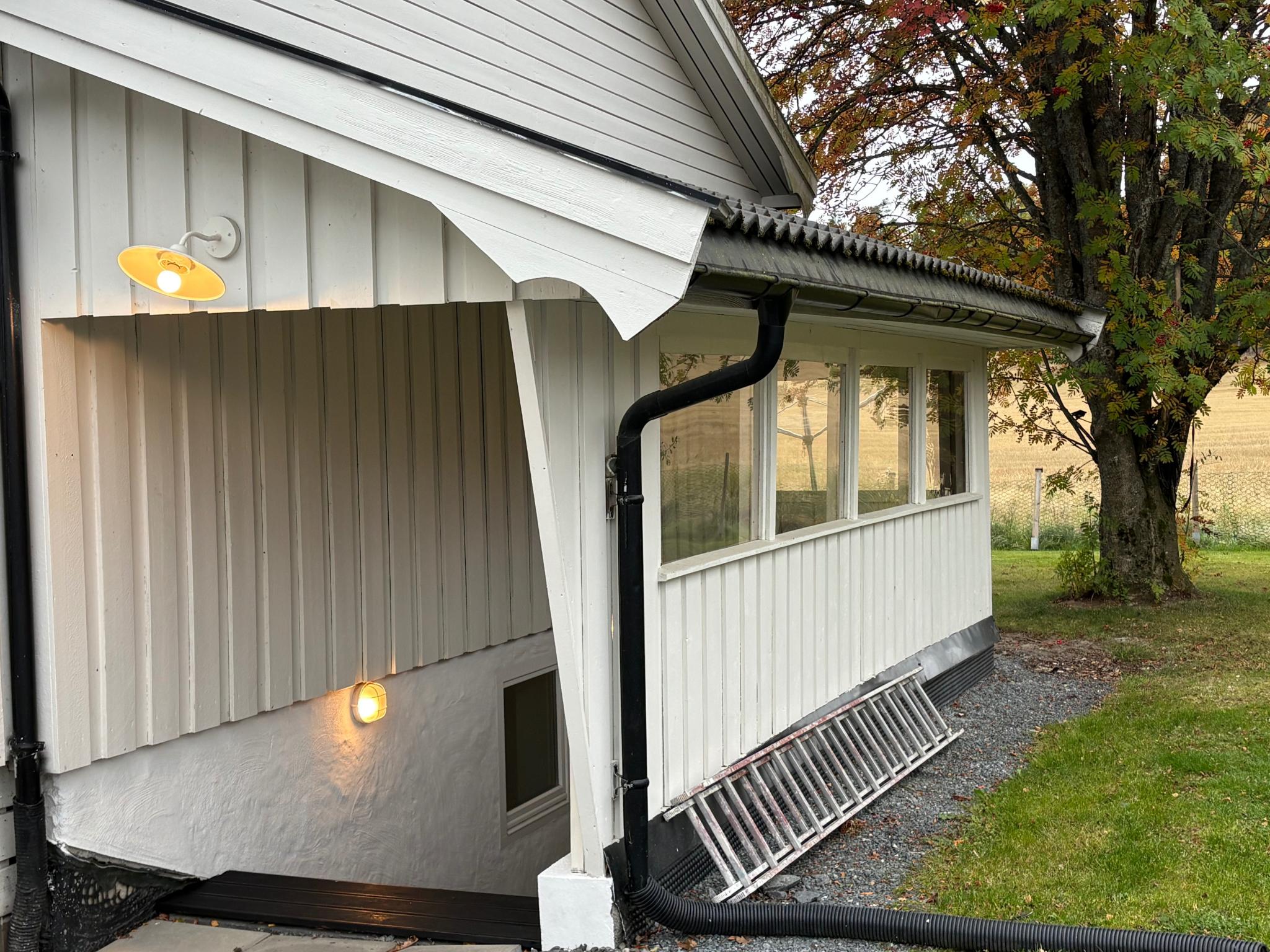 Nedgang til leiligheten