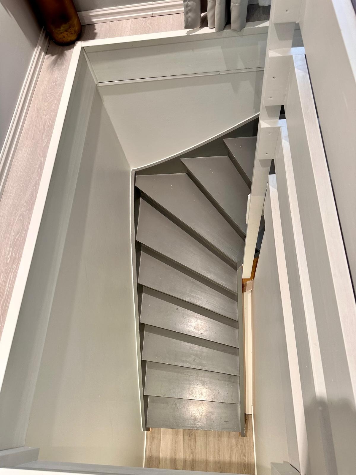 Trapperom til kjeller