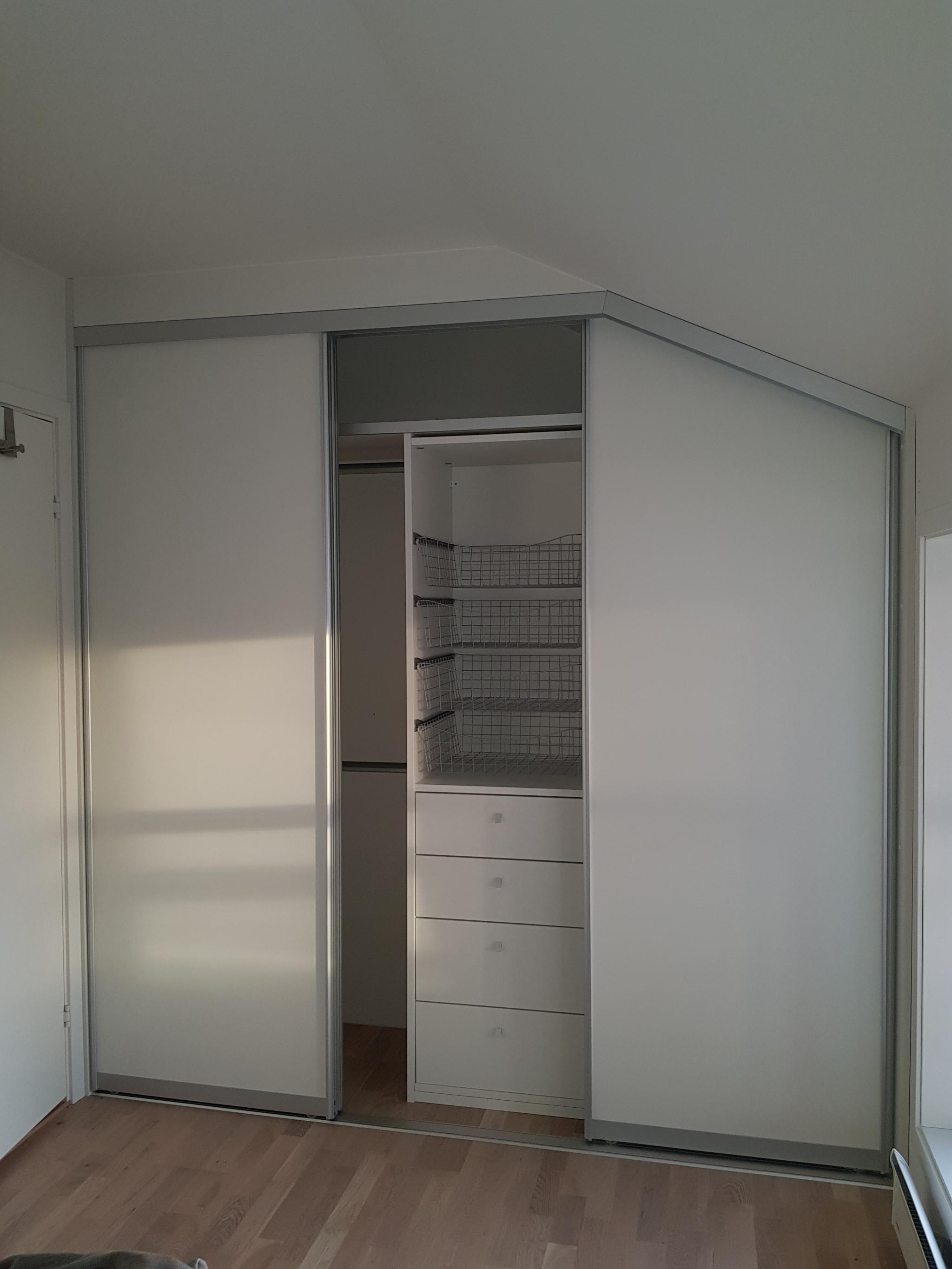 Garderobe på soverom