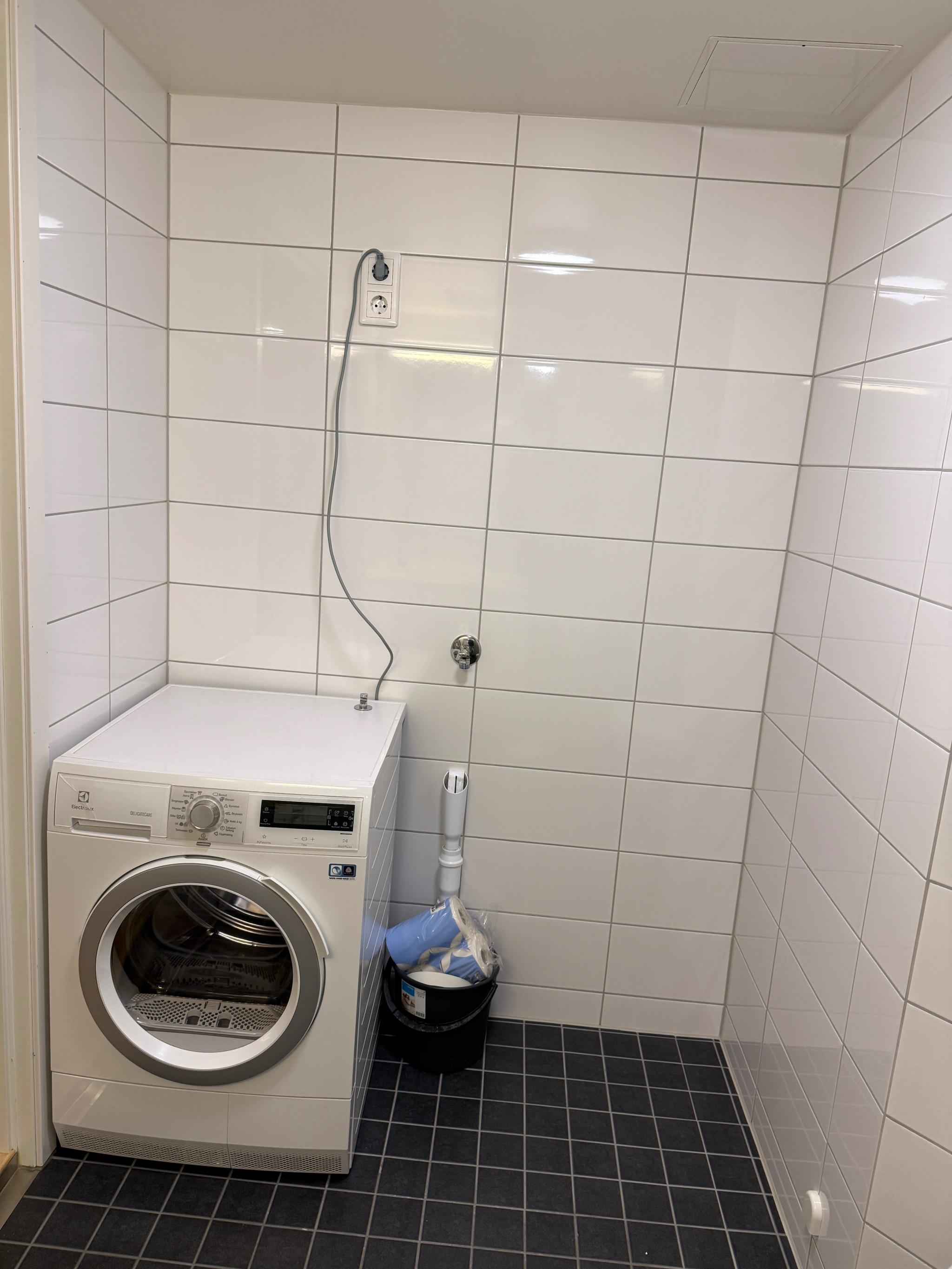 Tørketrommel medfølger