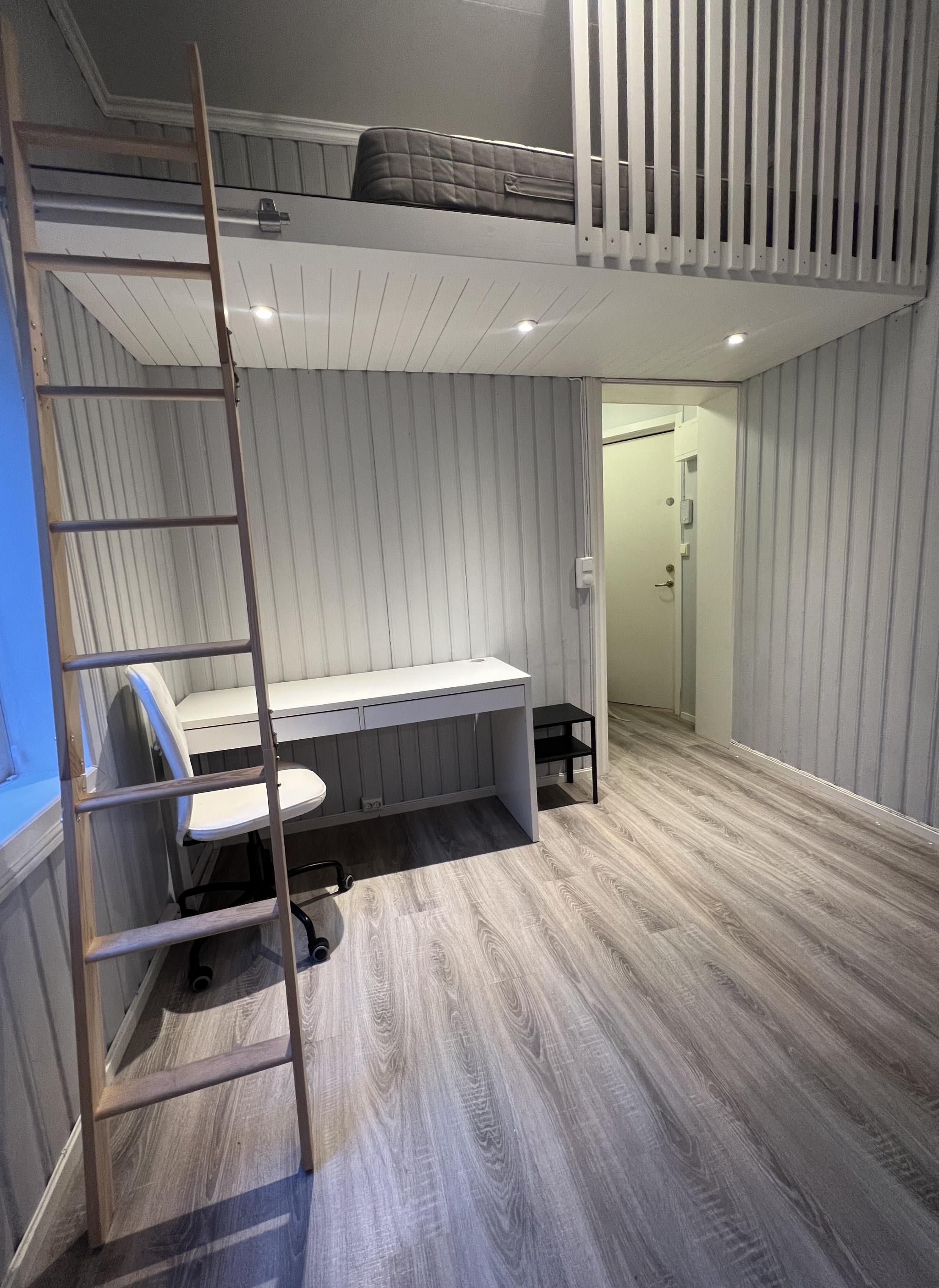 Bilde av hems. Hems bygd i 2021.