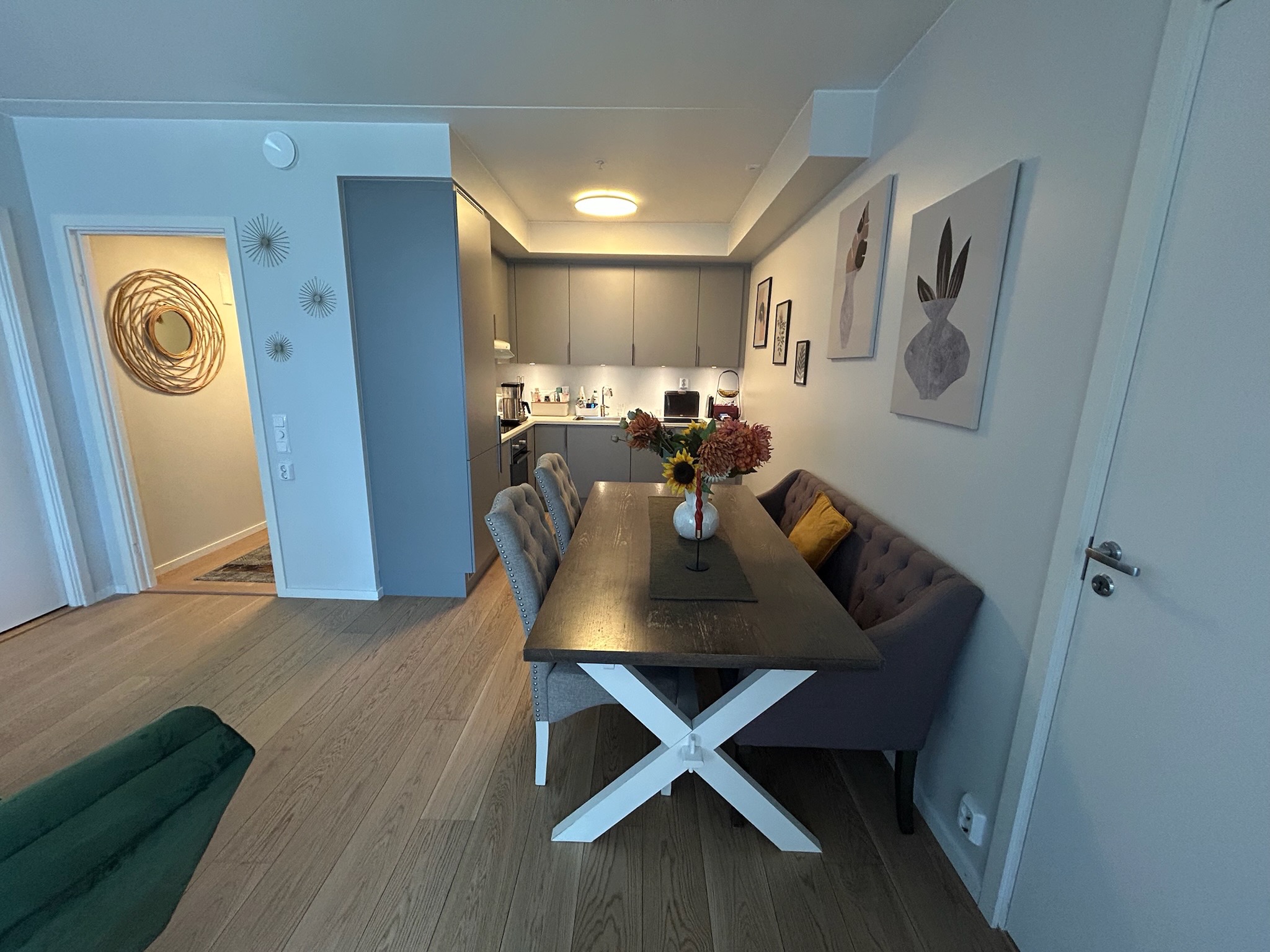 Stue/kjøkken åpen løsning 