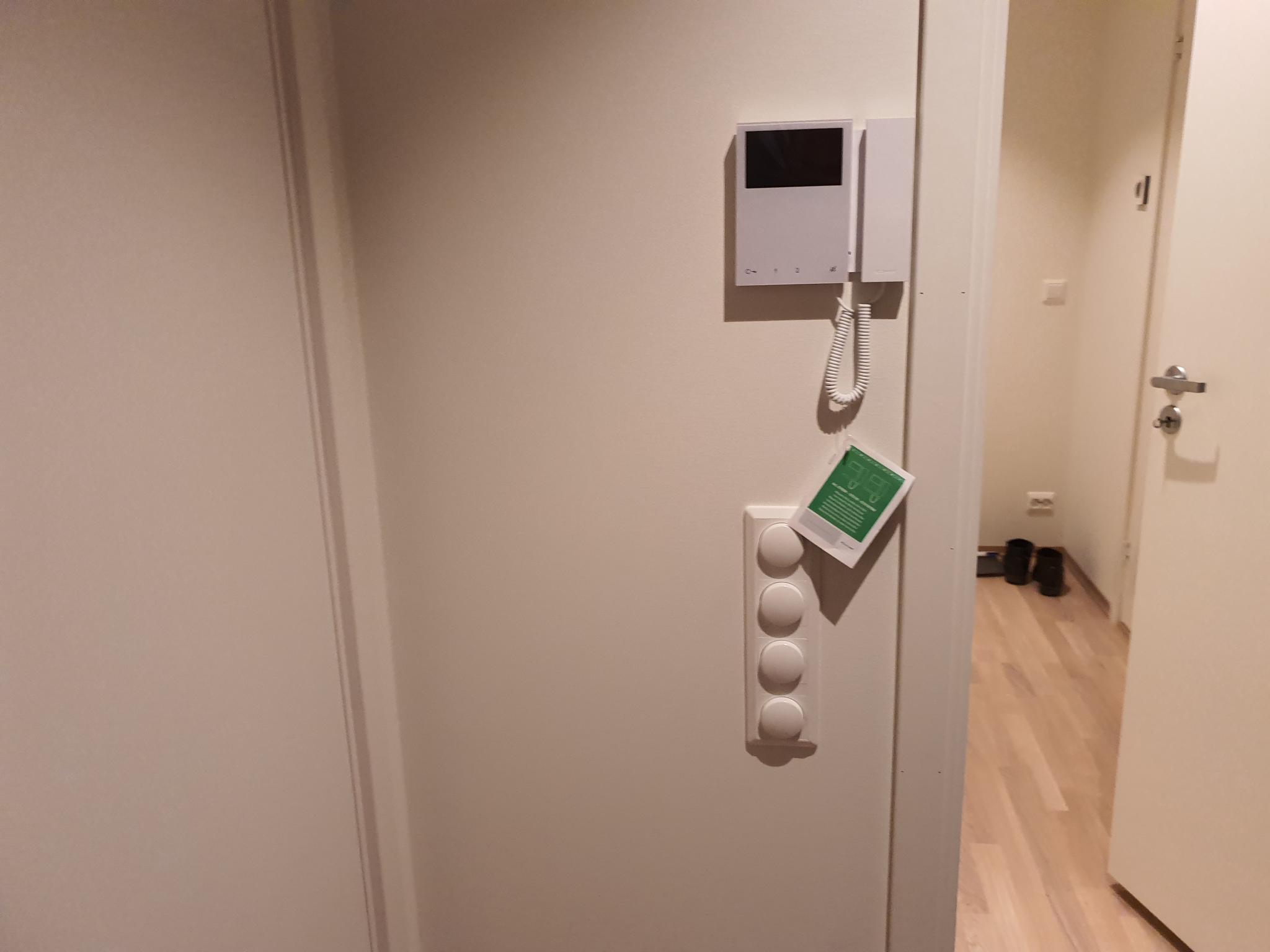 Ringeklokka med videokamera