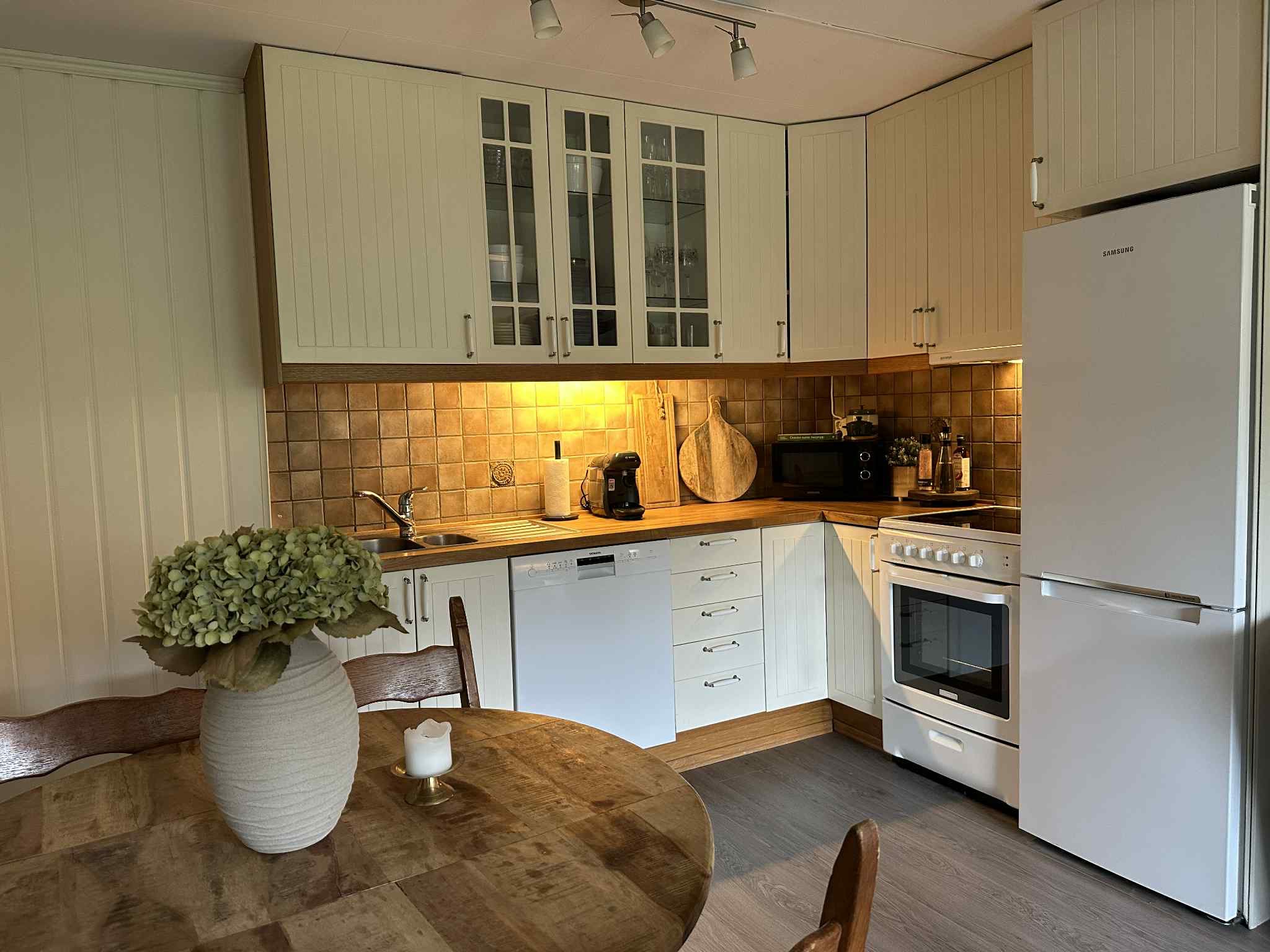 Åpen kjøkkenløsning