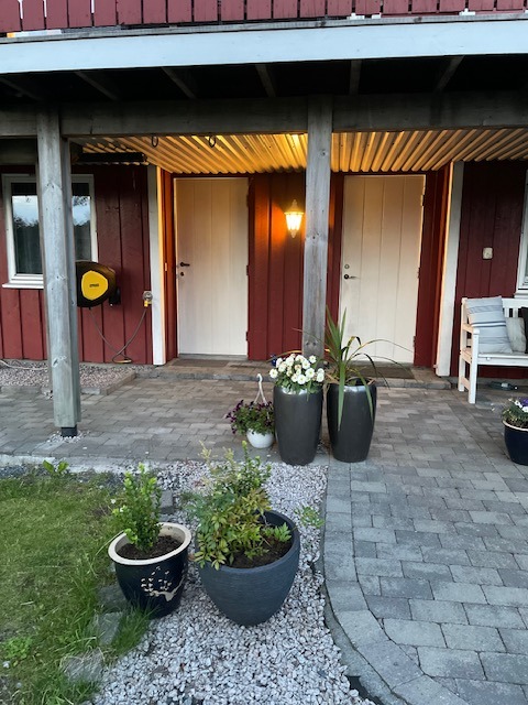 inngang under tak