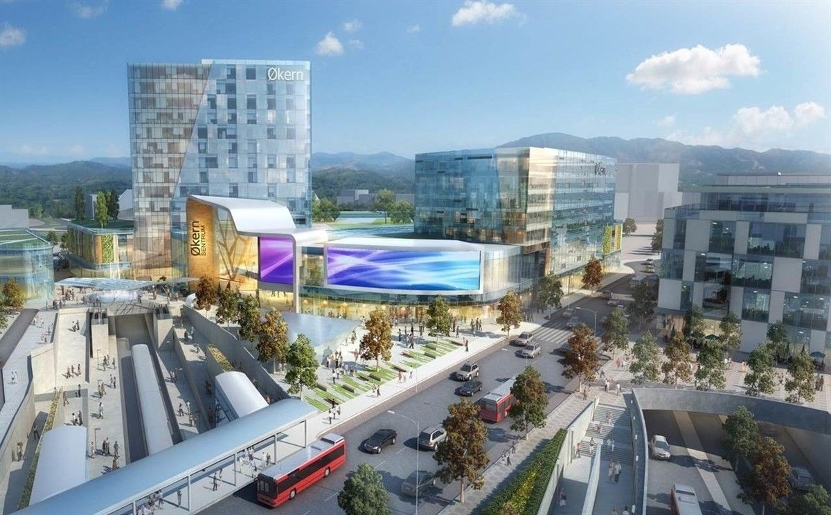 Løren, moderne og urbant med fine og rolige parker