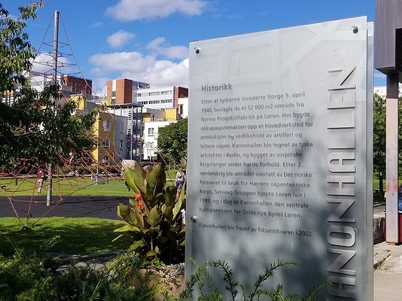 Kanonhallen gir en ekstra dimensjon til nærmiljøet