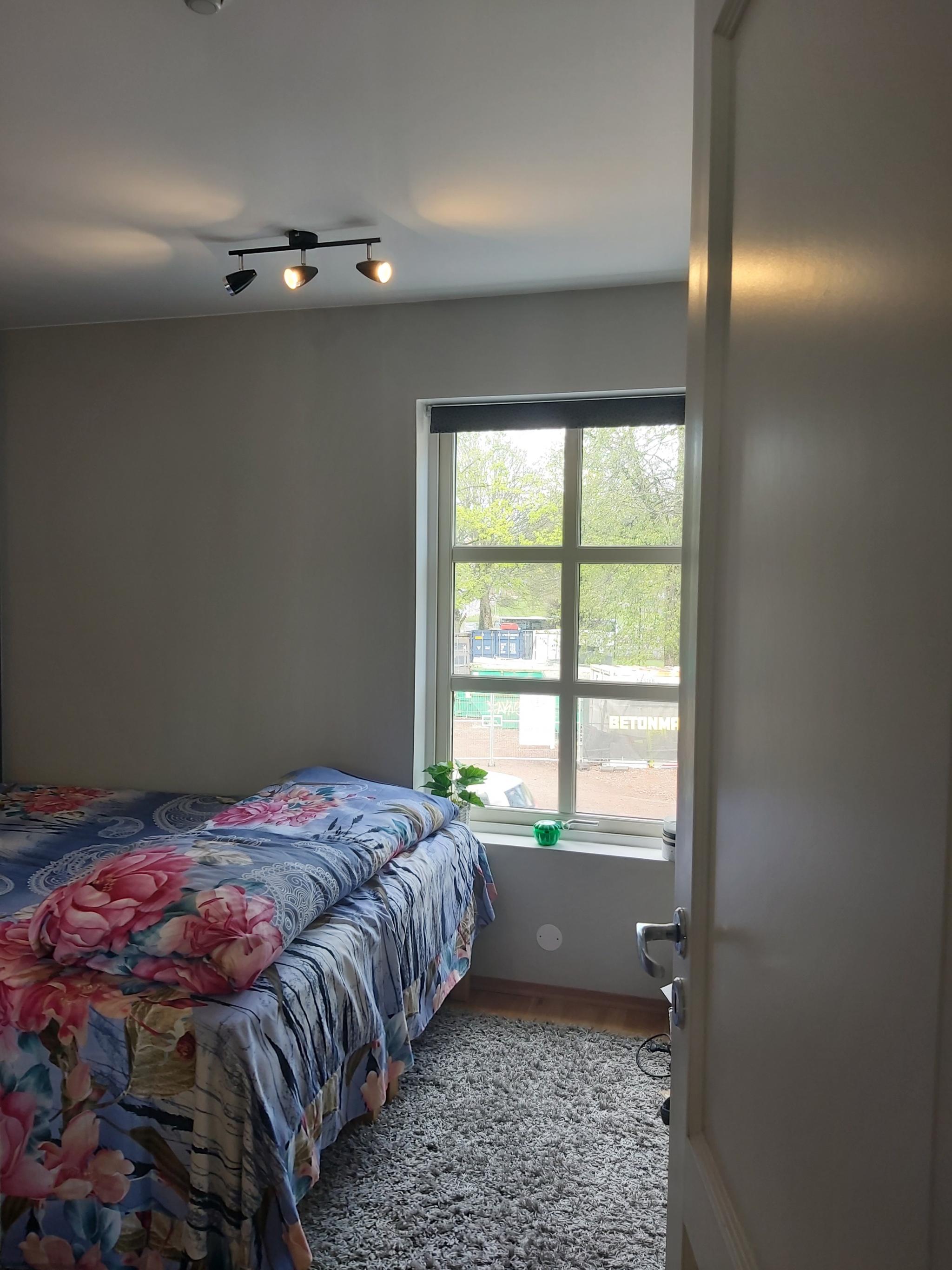 Soverom som står ledig.