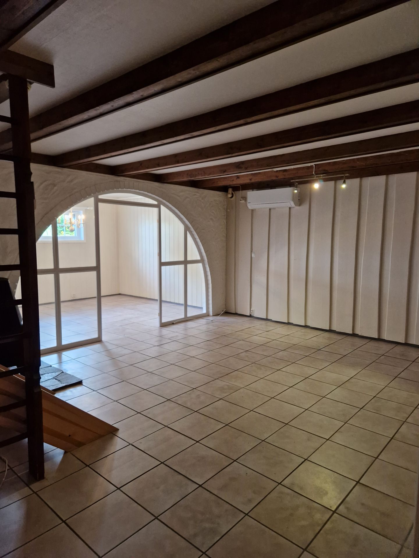 Stue med spisestue del