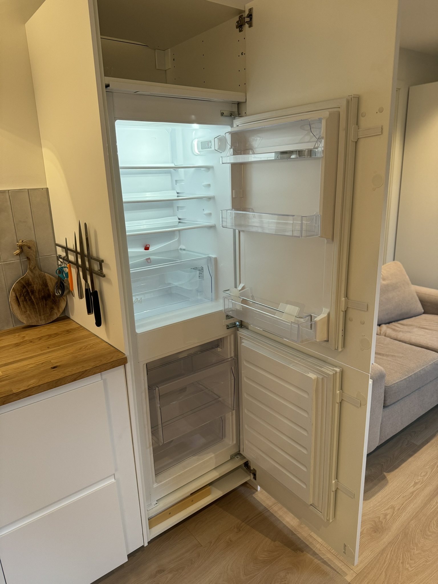 Large fridge + freezer