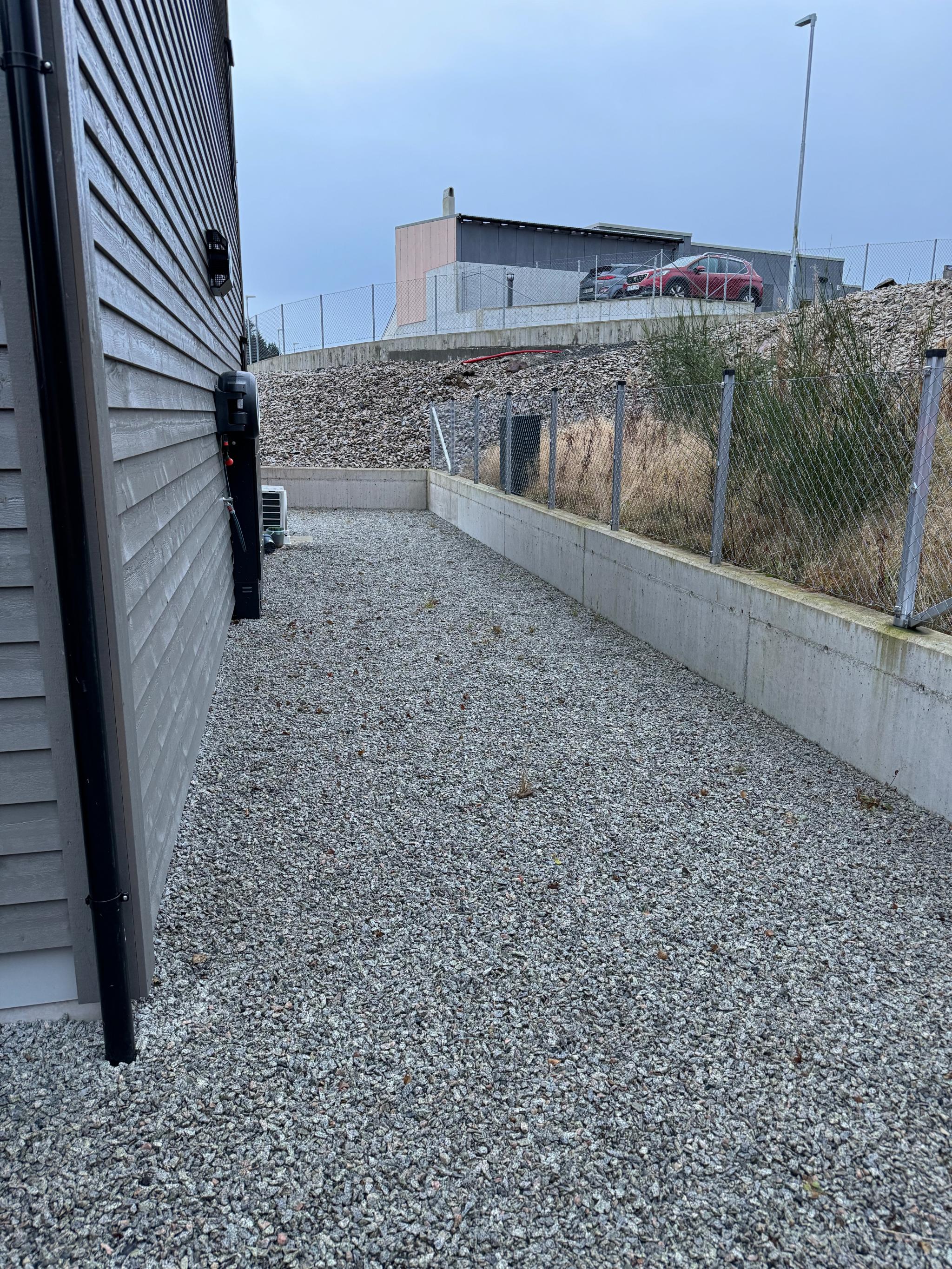 Uteområde rundt leiligheten