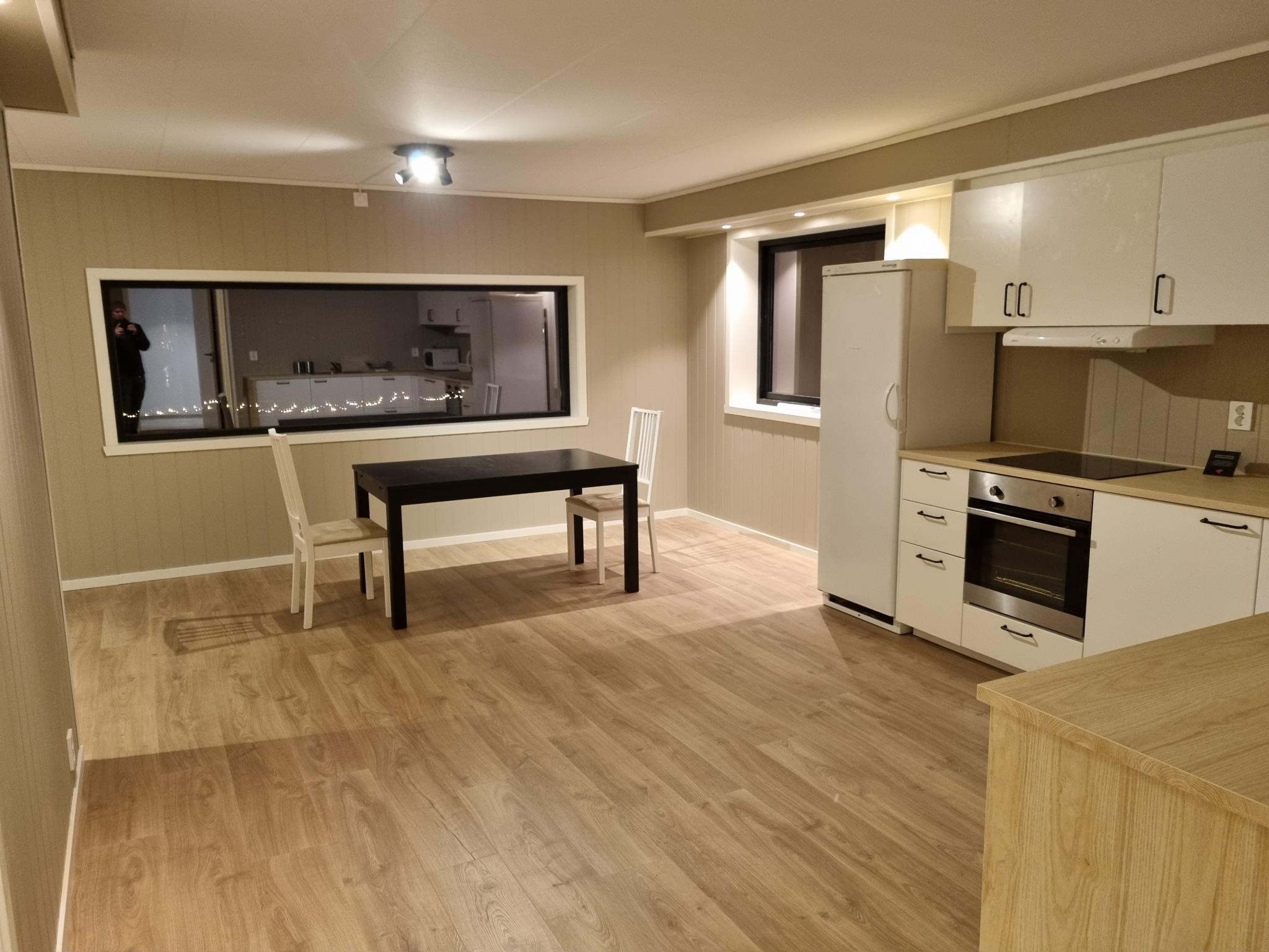 Åpen stue/ kjøkkenløsning