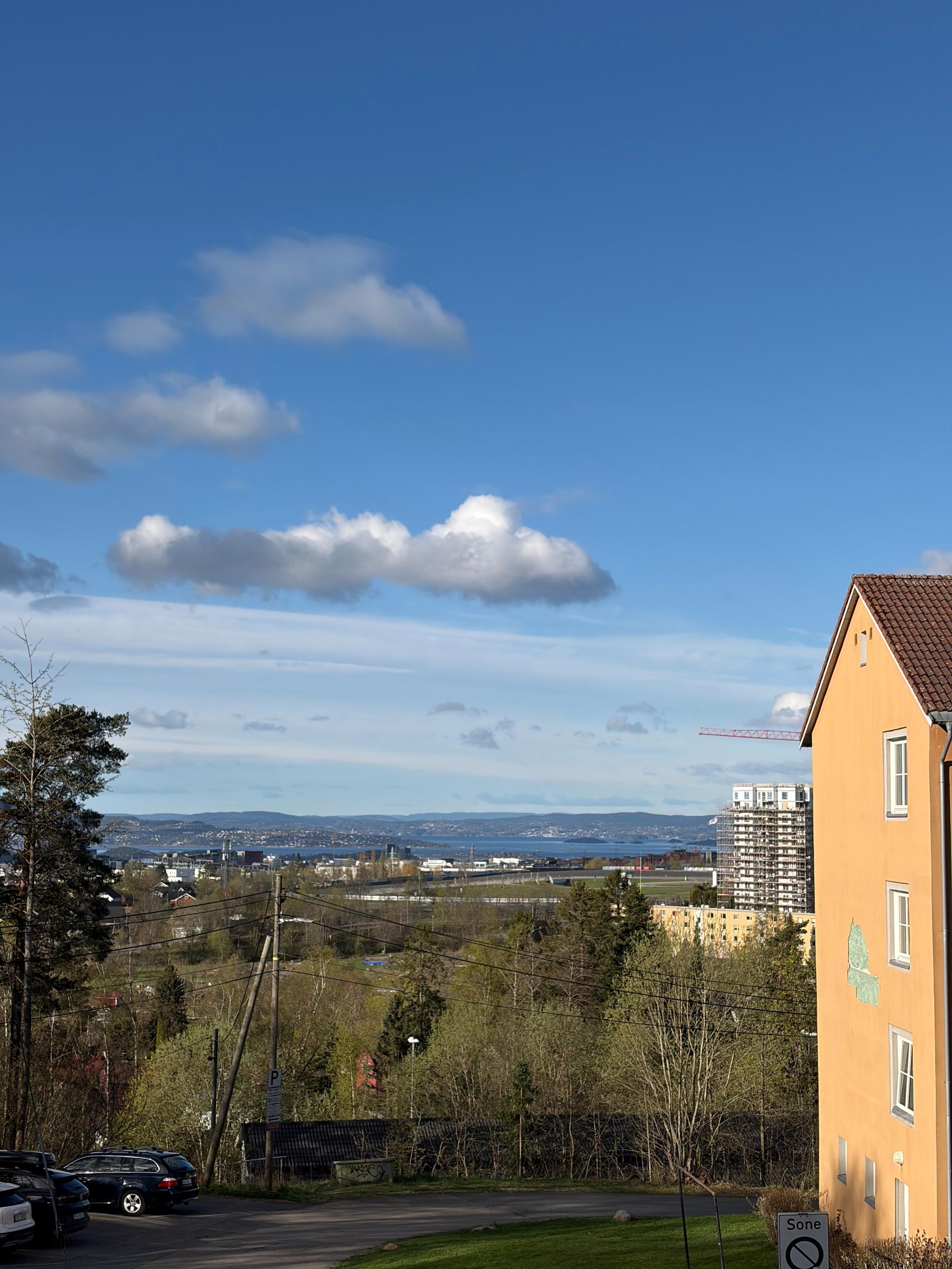 Utsikt over Oslofjorden.