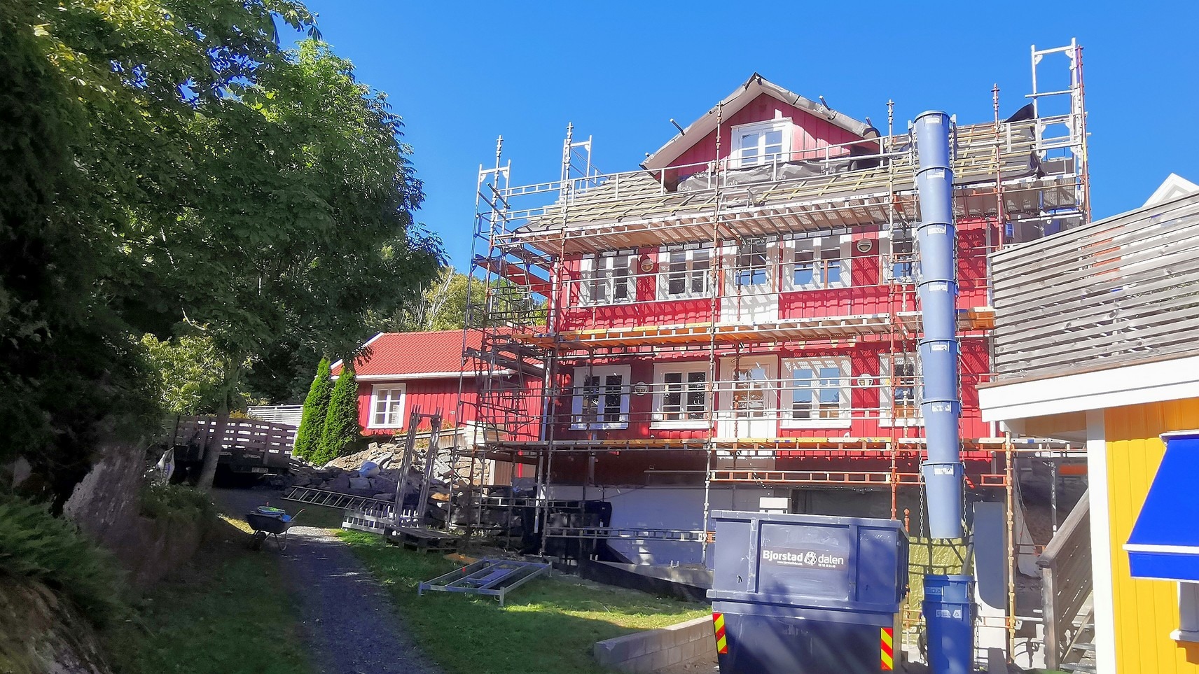 Bilder fra rehabilitering 2020-2021