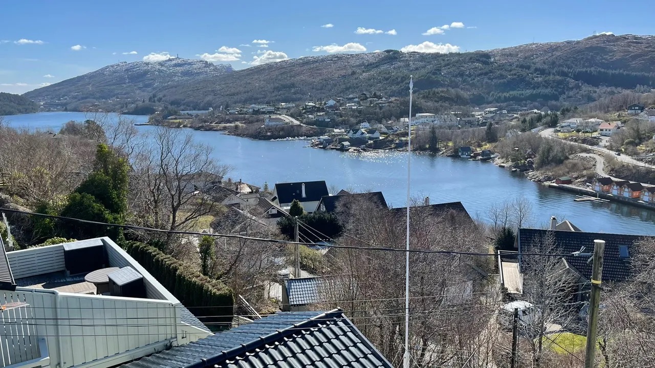 Utsikt fra uteplass