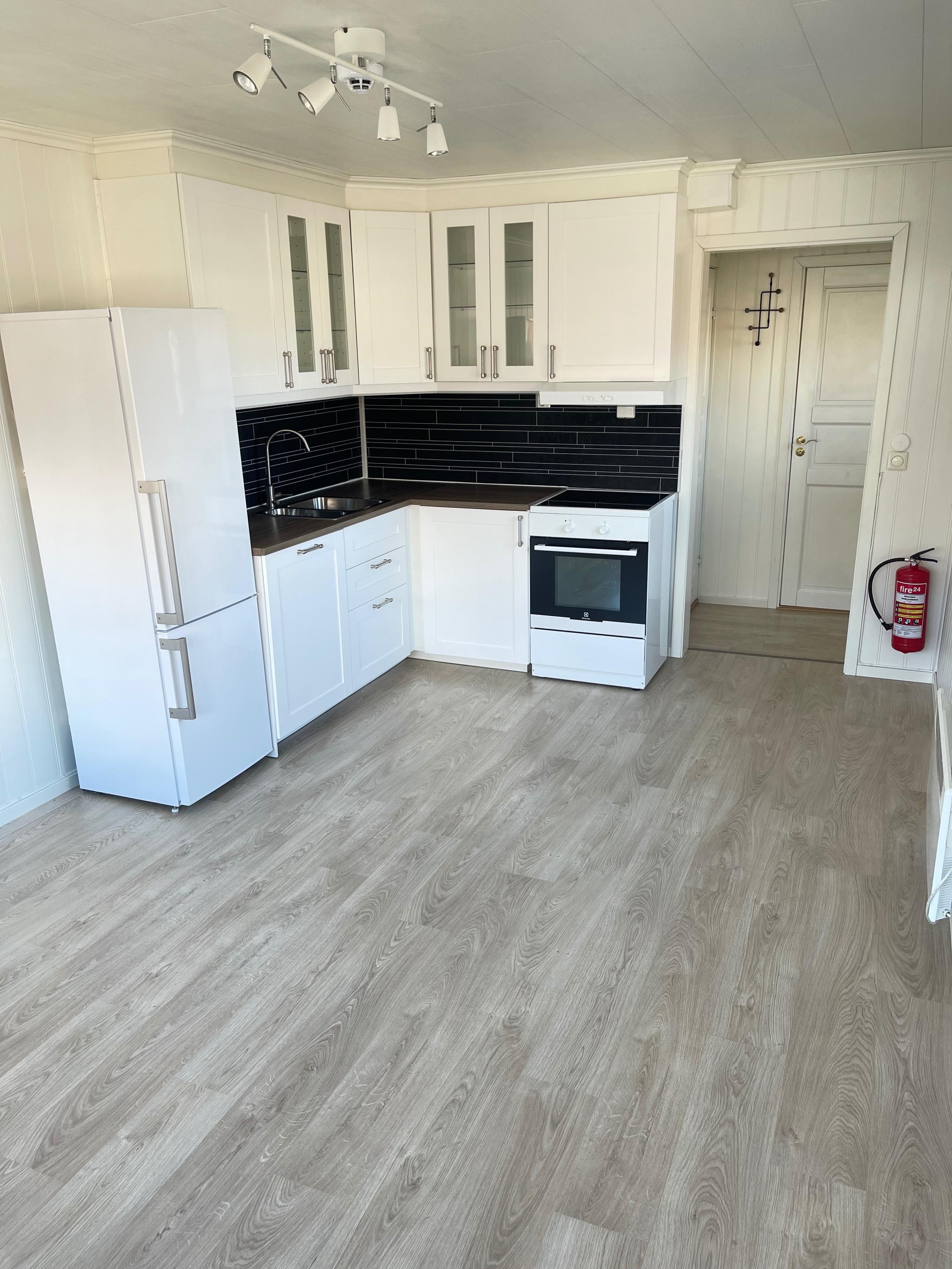 Funksjonelt kjøkken.