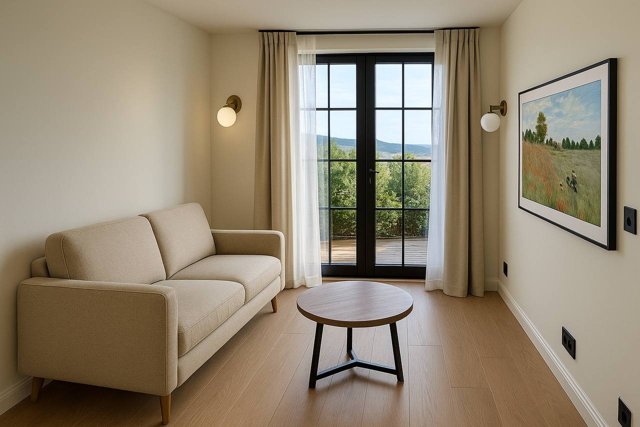 Forslag til innredet stue 