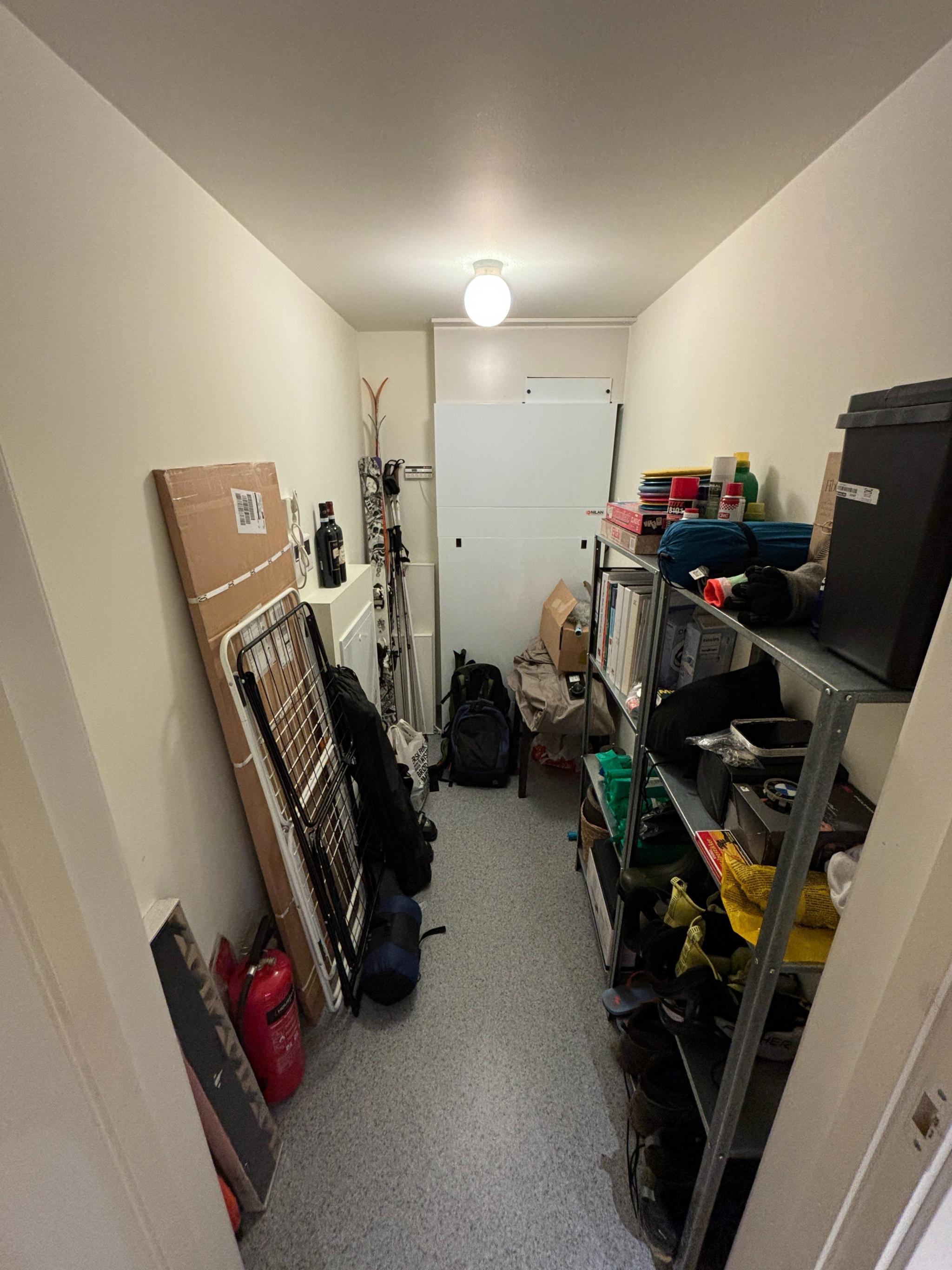 Sportsbod i leilighet.