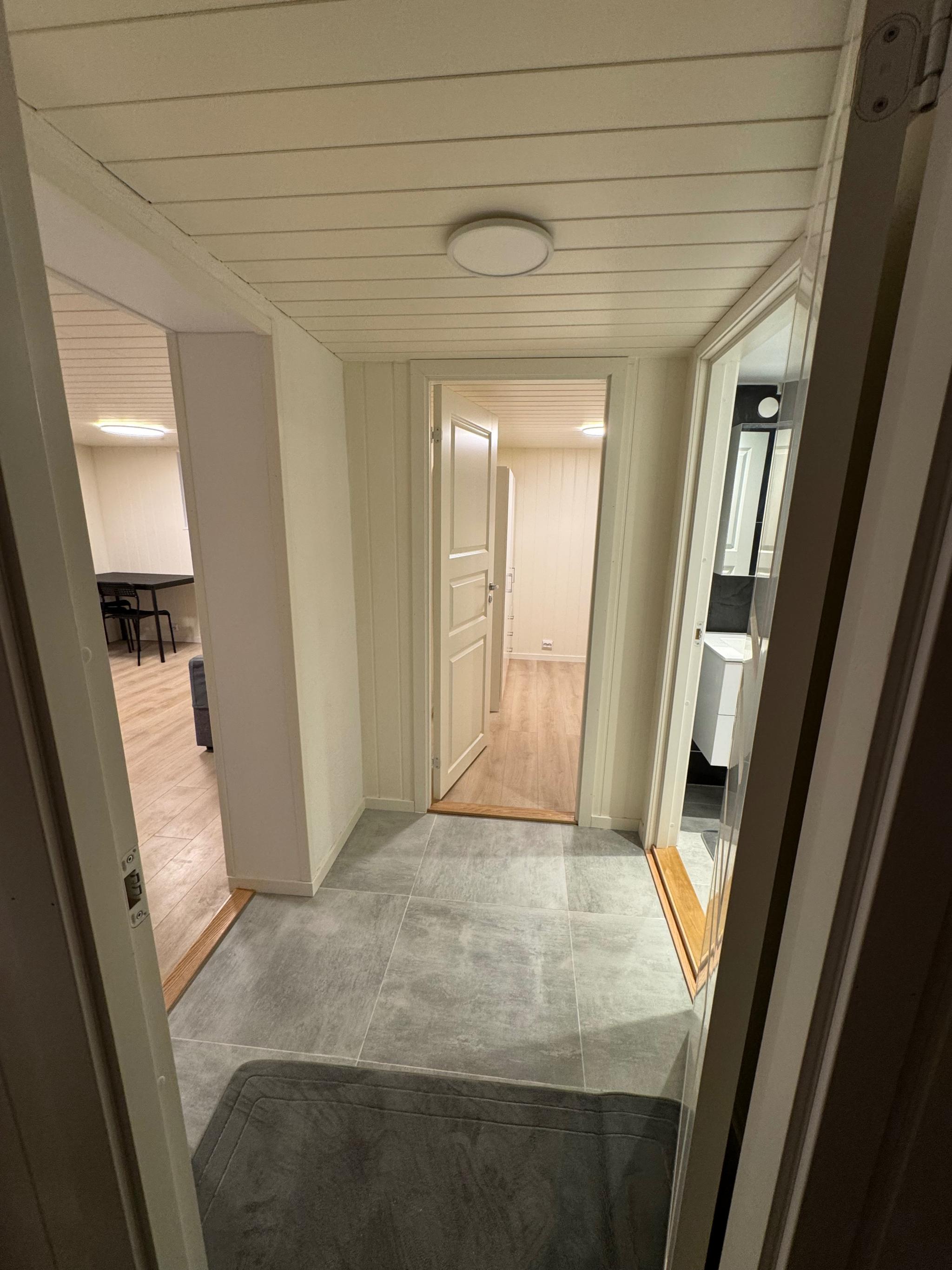 Inngang i leiligheten 