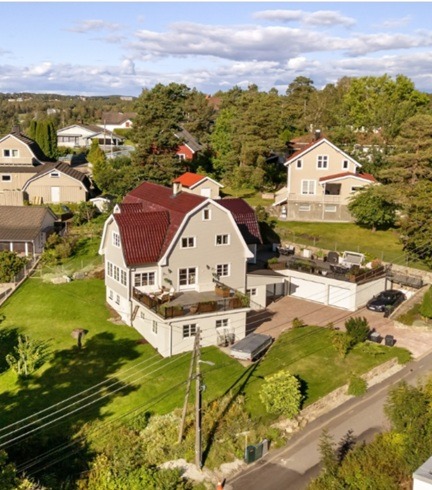 Sydvendt uteplass