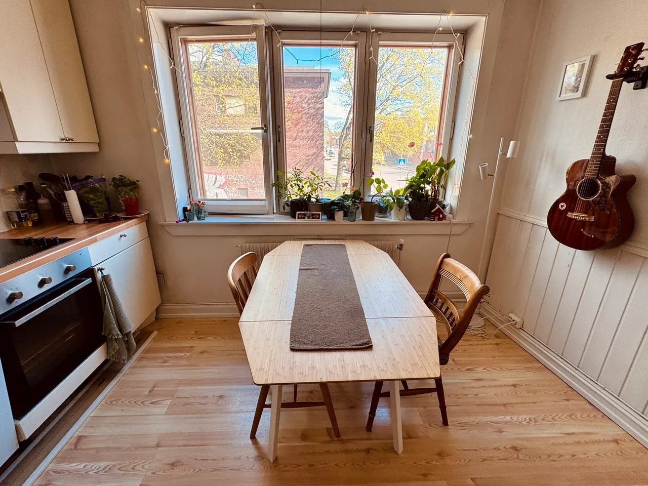 spisebord og stoler