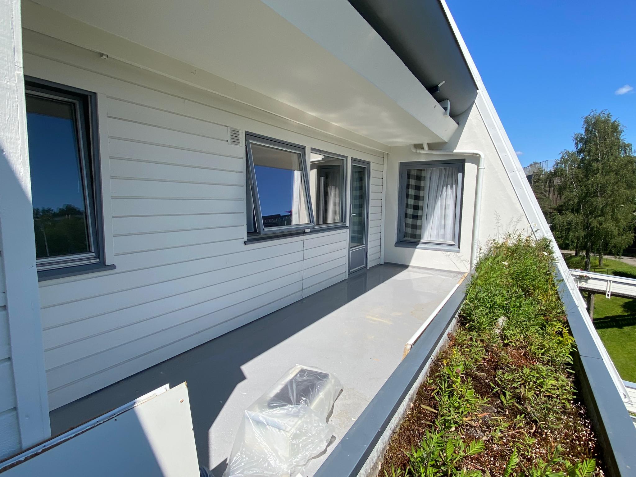 Lys og fin 13kvm balkong, betongrehabilitering fra 2025 (felles