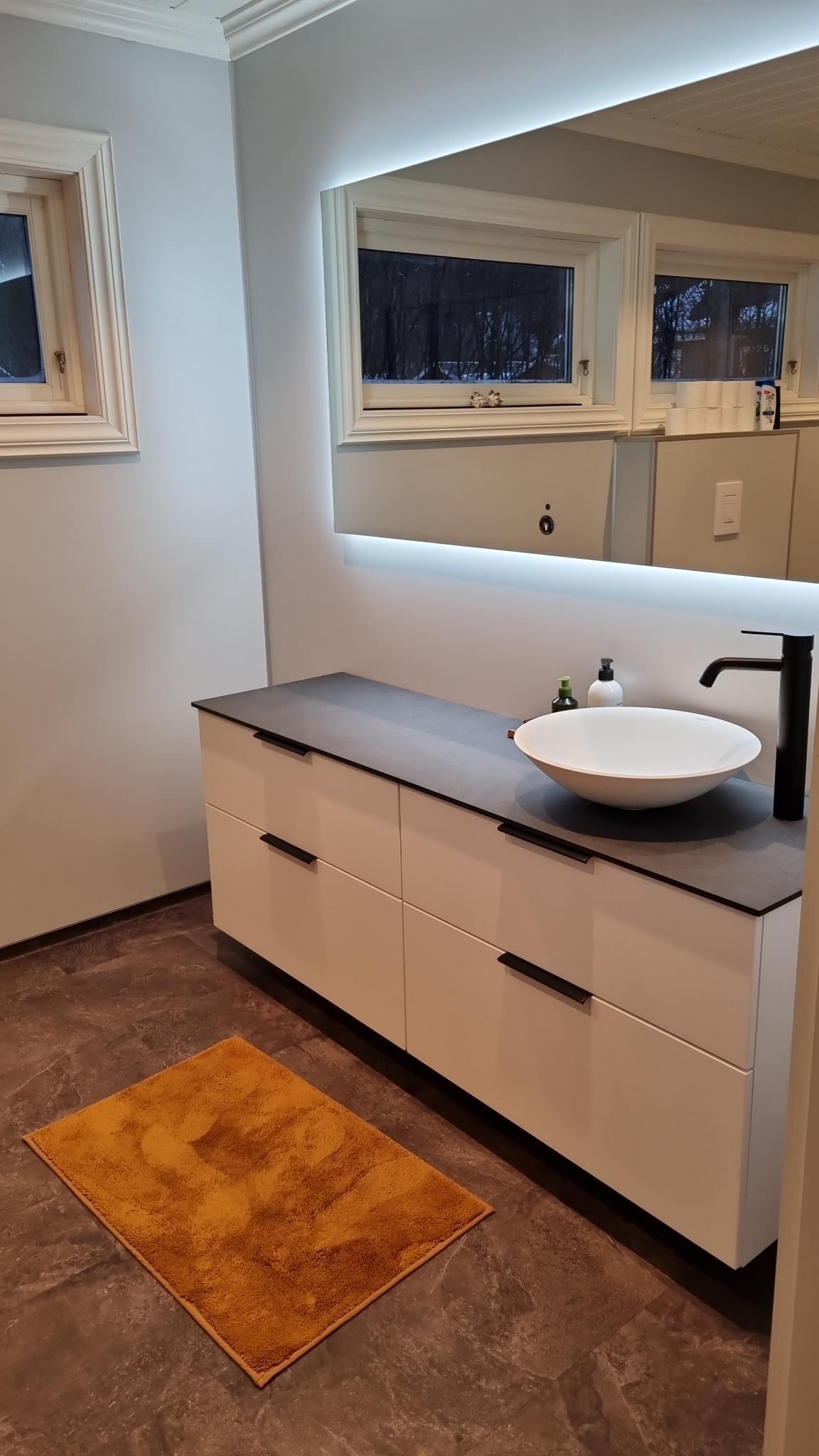 Bad ferdig renovert i 2022