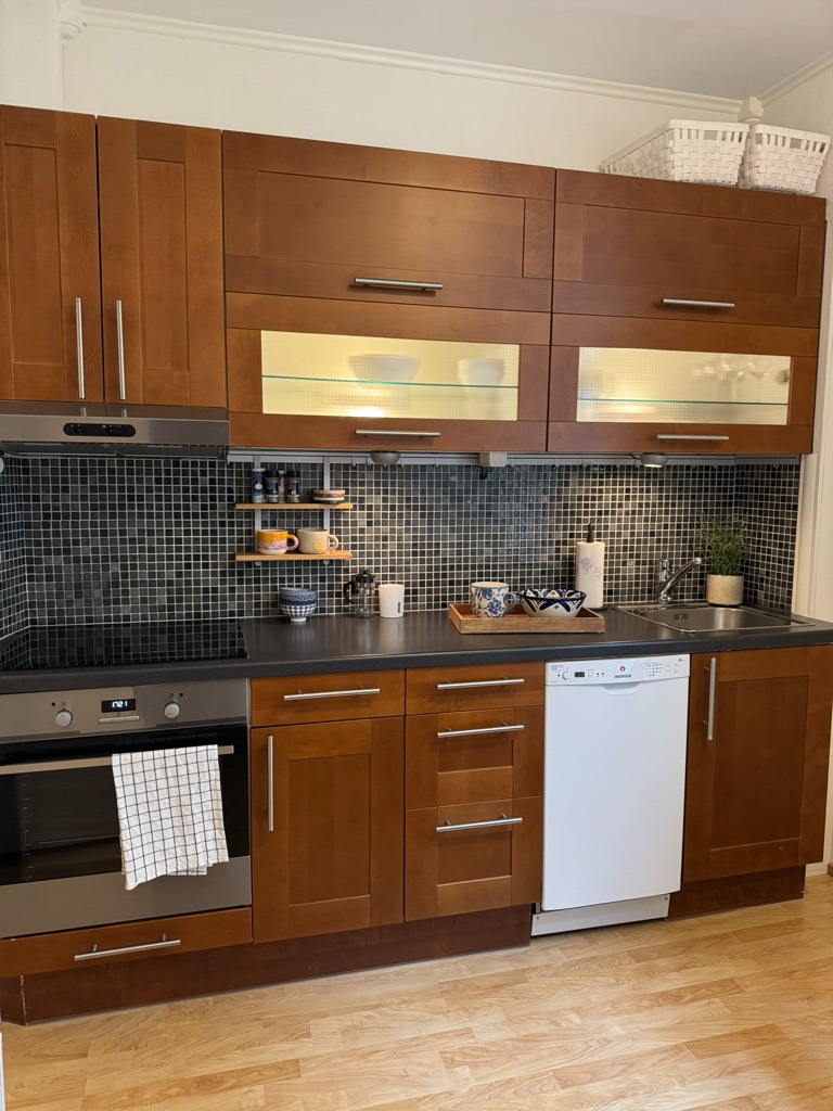 Nyere kjøkken med funksjonell utforming