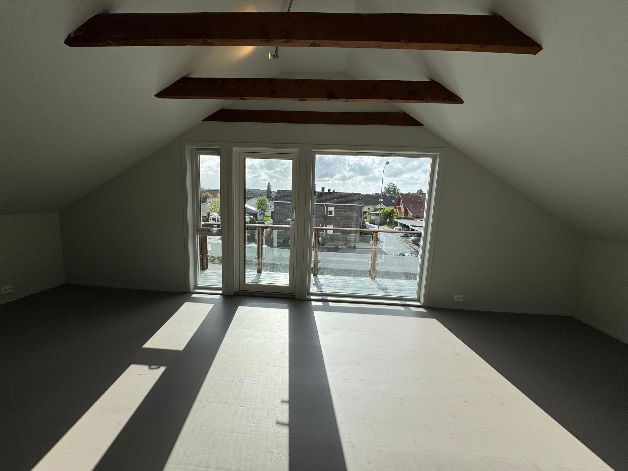 Stue, utgang balkong