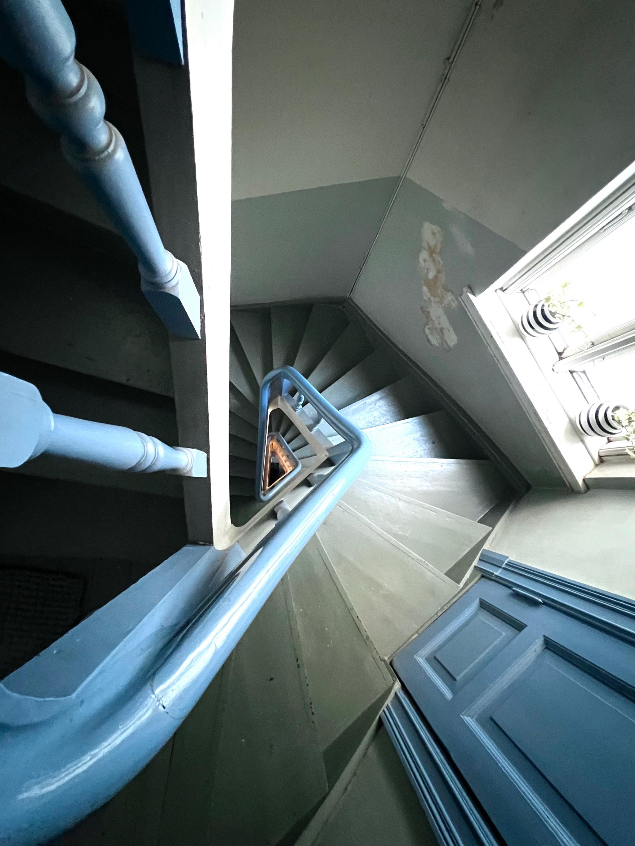 trappen, - litt trim opp og ned;) 