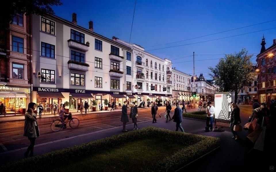 Gåavstand til Bogstadveien/Hegdehaugsveien