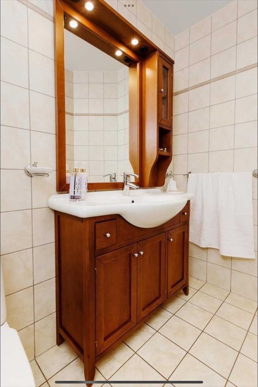 Eget toalett/vask i gangen