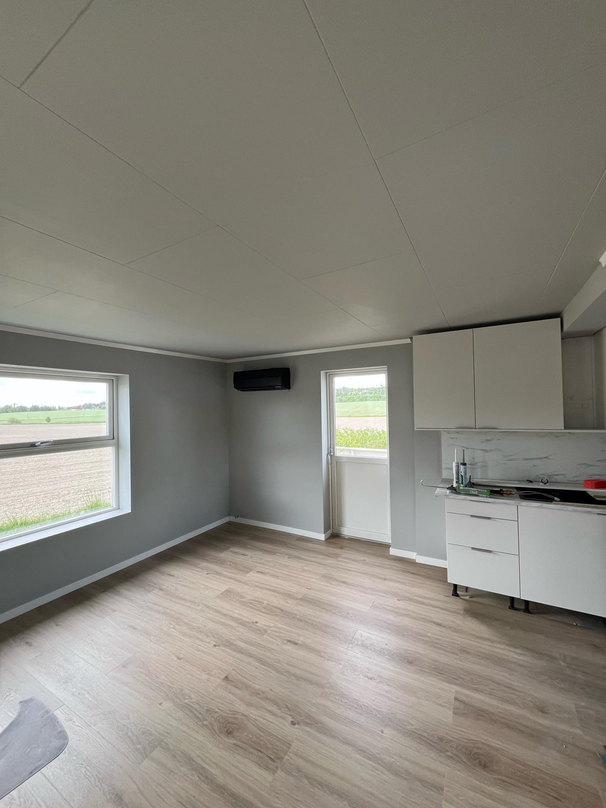 Kjøkken/stue/ utgang terrasse