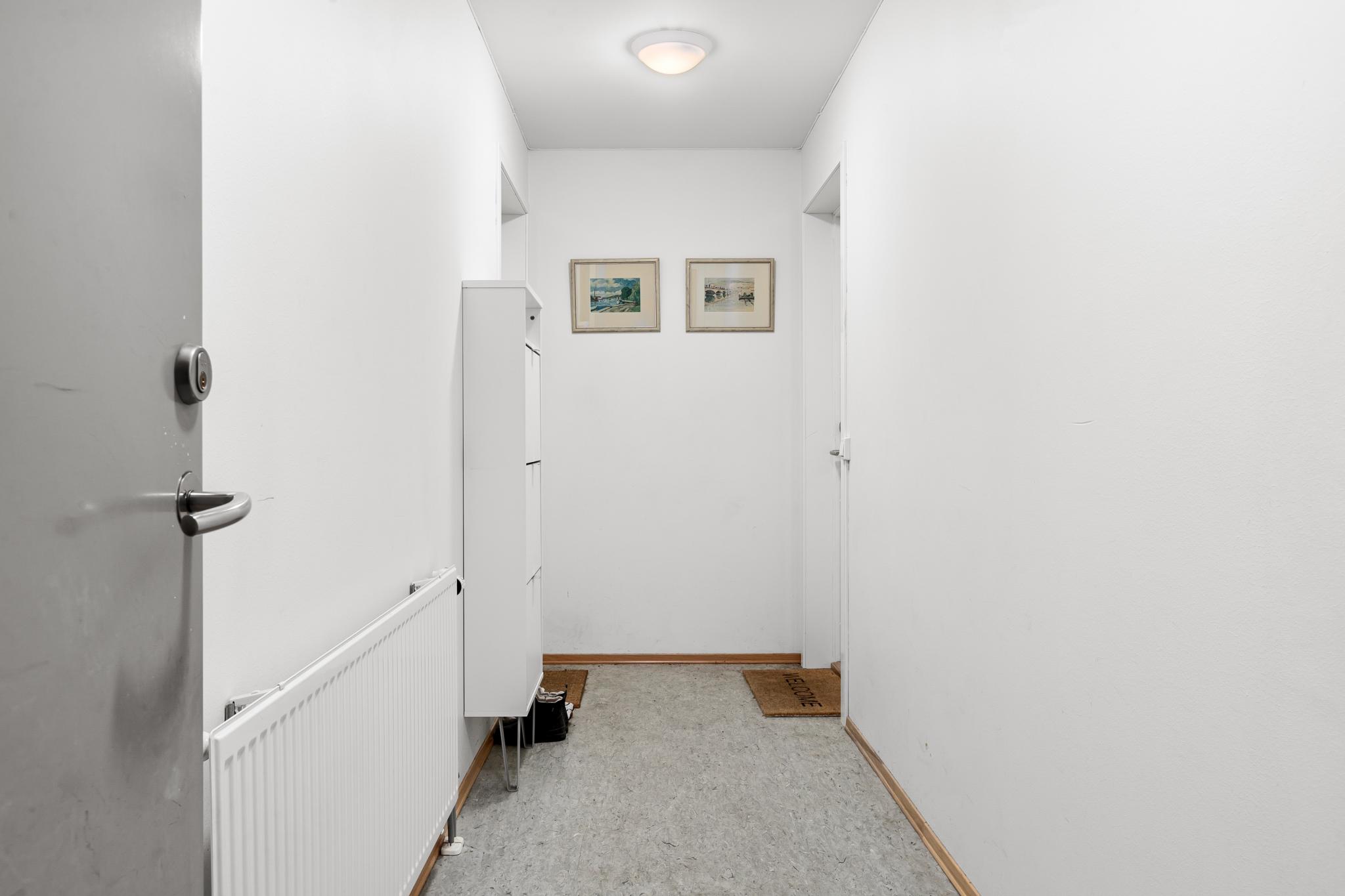 Felles inngang og inngangsdør