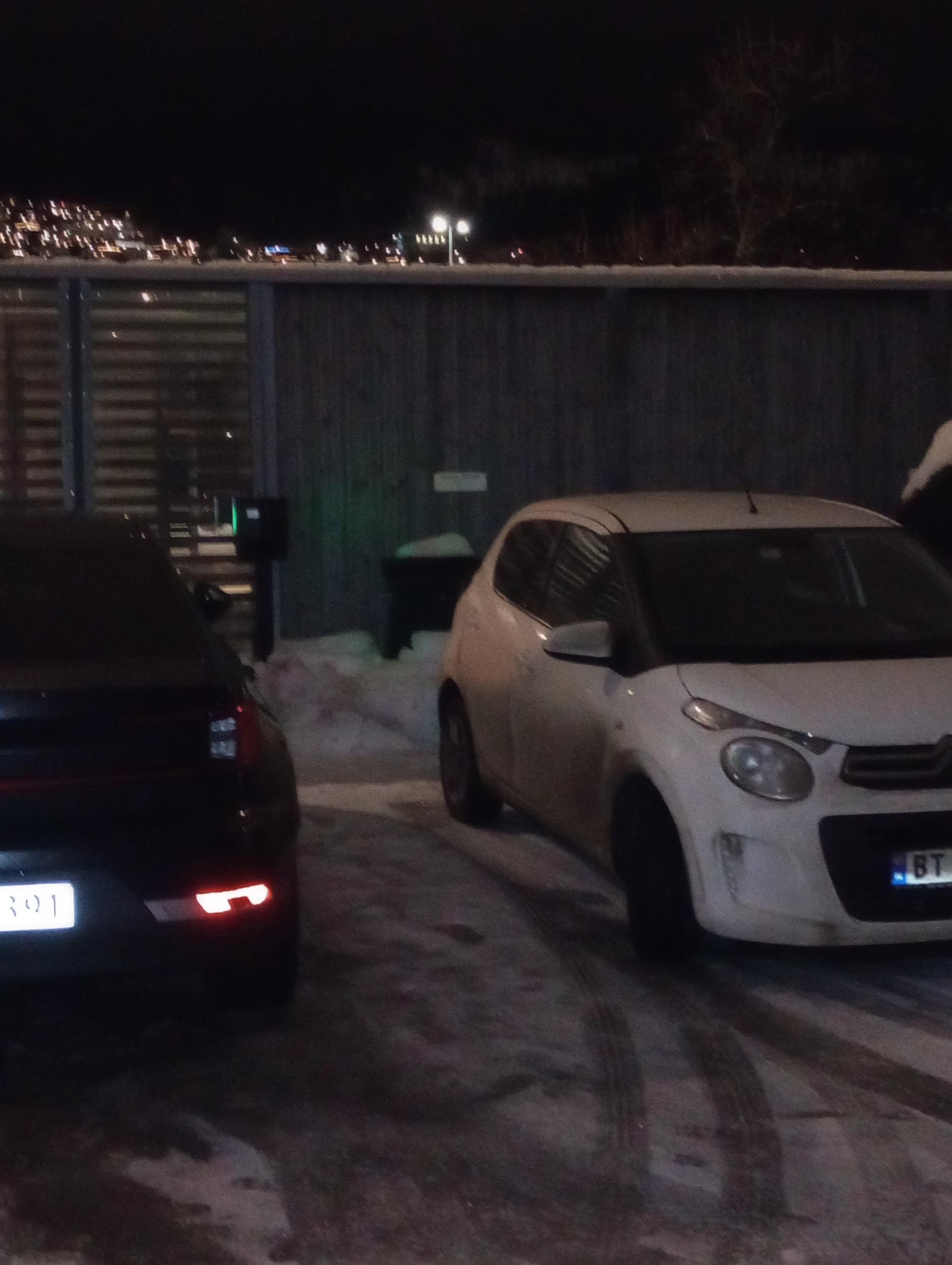 Parkering med el-bil lader
